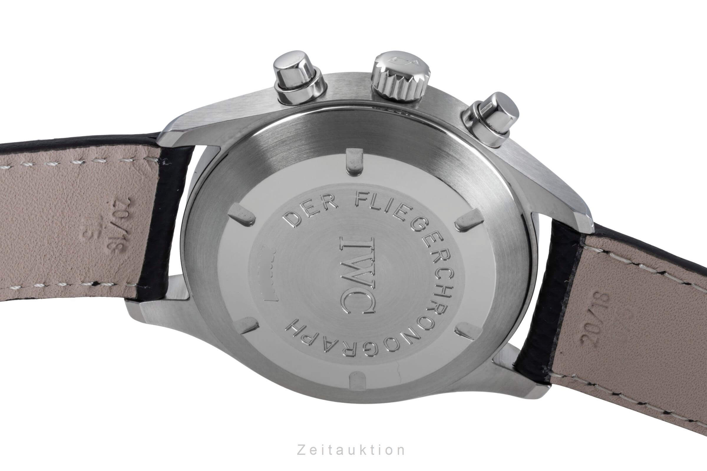 IWC Fliegerchronograph cronografo acciaio automatismo Kal. C.7922 Ref. IW370602  | Zeitauktion