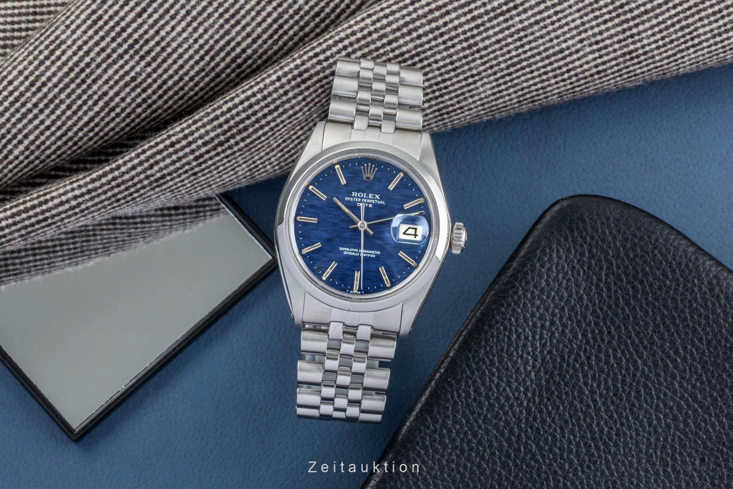 Rolex Date Stahl Automatik Kal. 1570 Ref. 1500 VINTAGE  | Zeitauktion