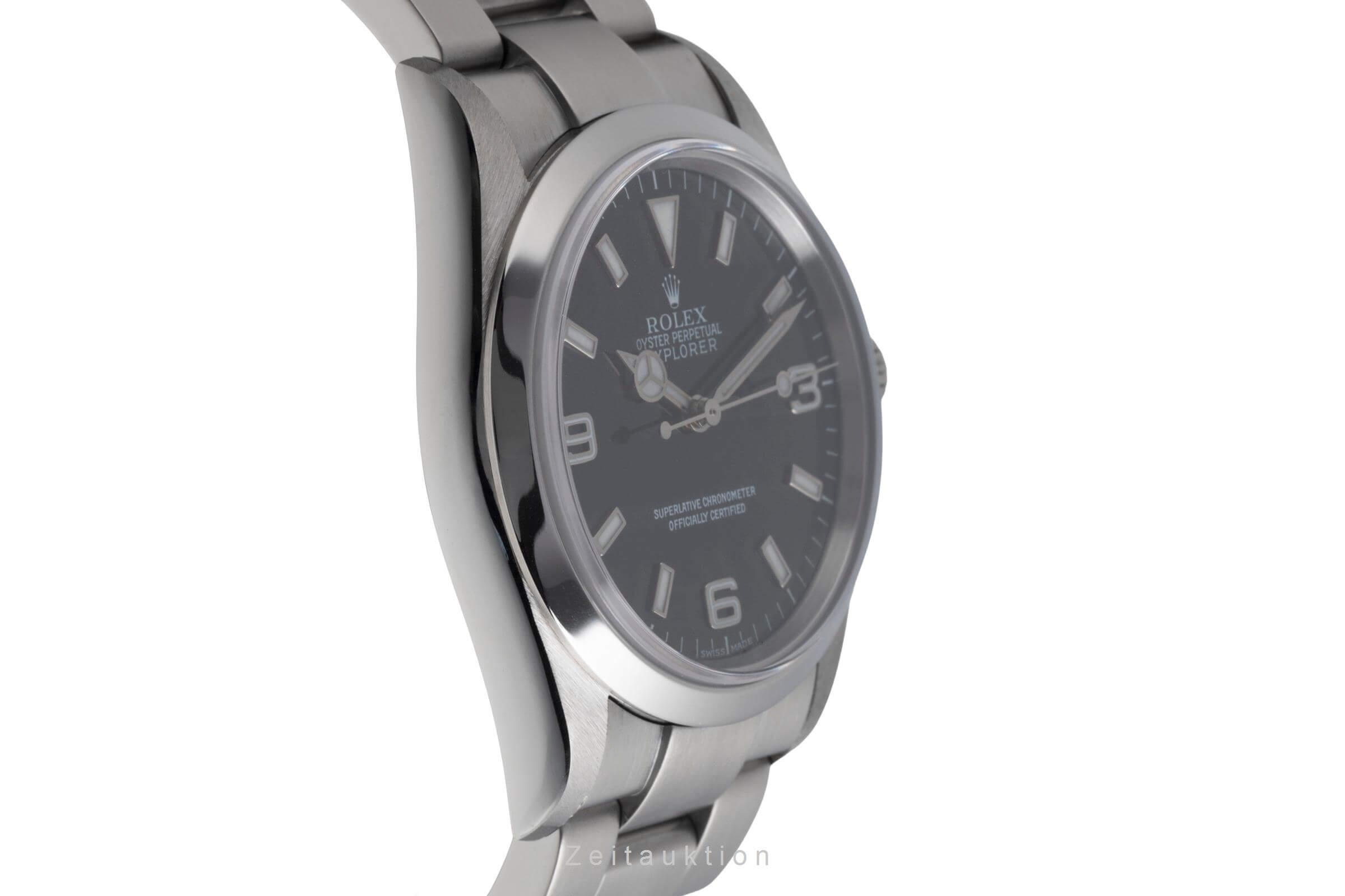 Rolex Explorer acciaio automatismo Kal. 3130 Ref. 114270  | Zeitauktion