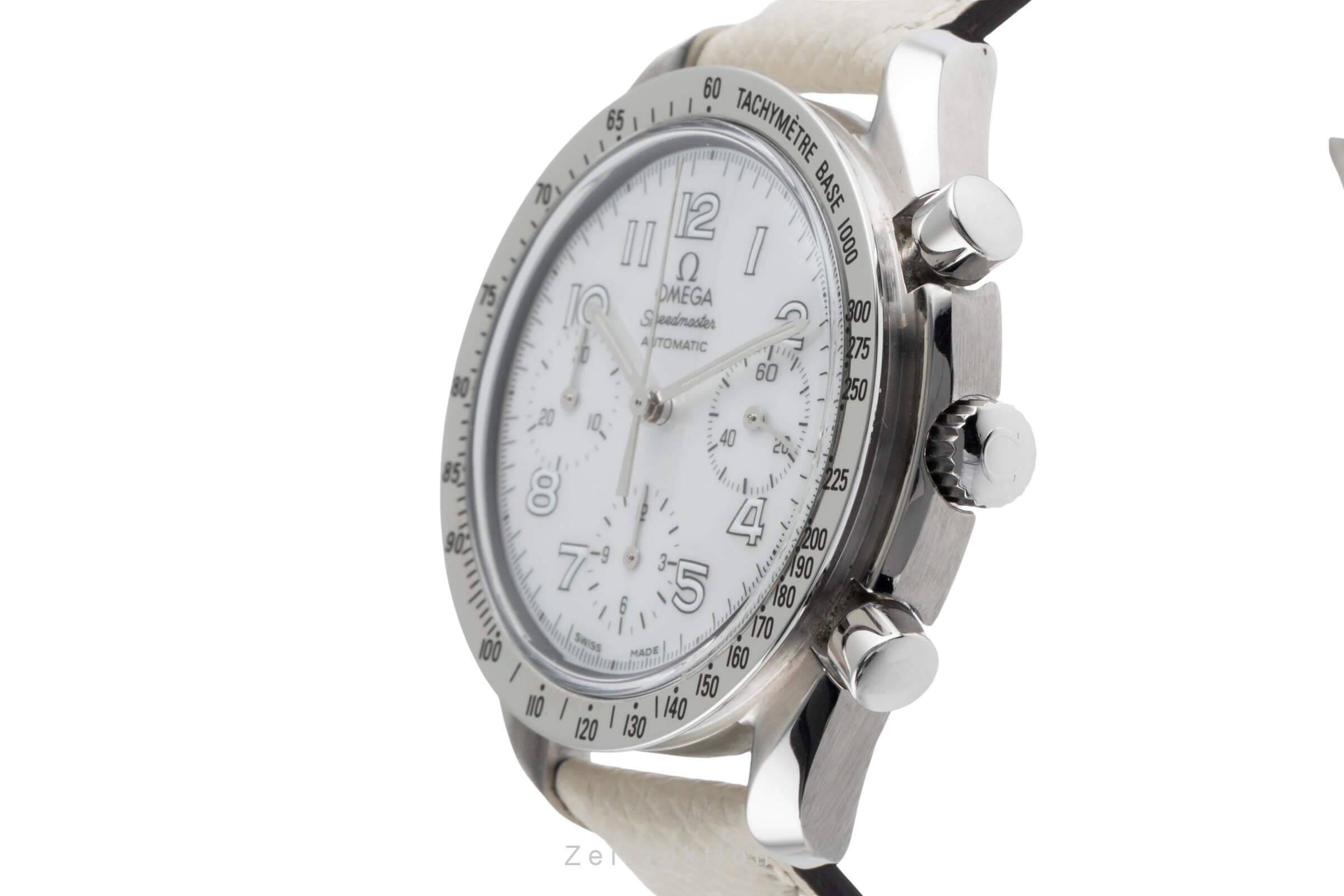 Omega Speedmaster Chronograph Stahl Automatik Kal. 3220 Ref. 3802.70.56  | Zeitauktion