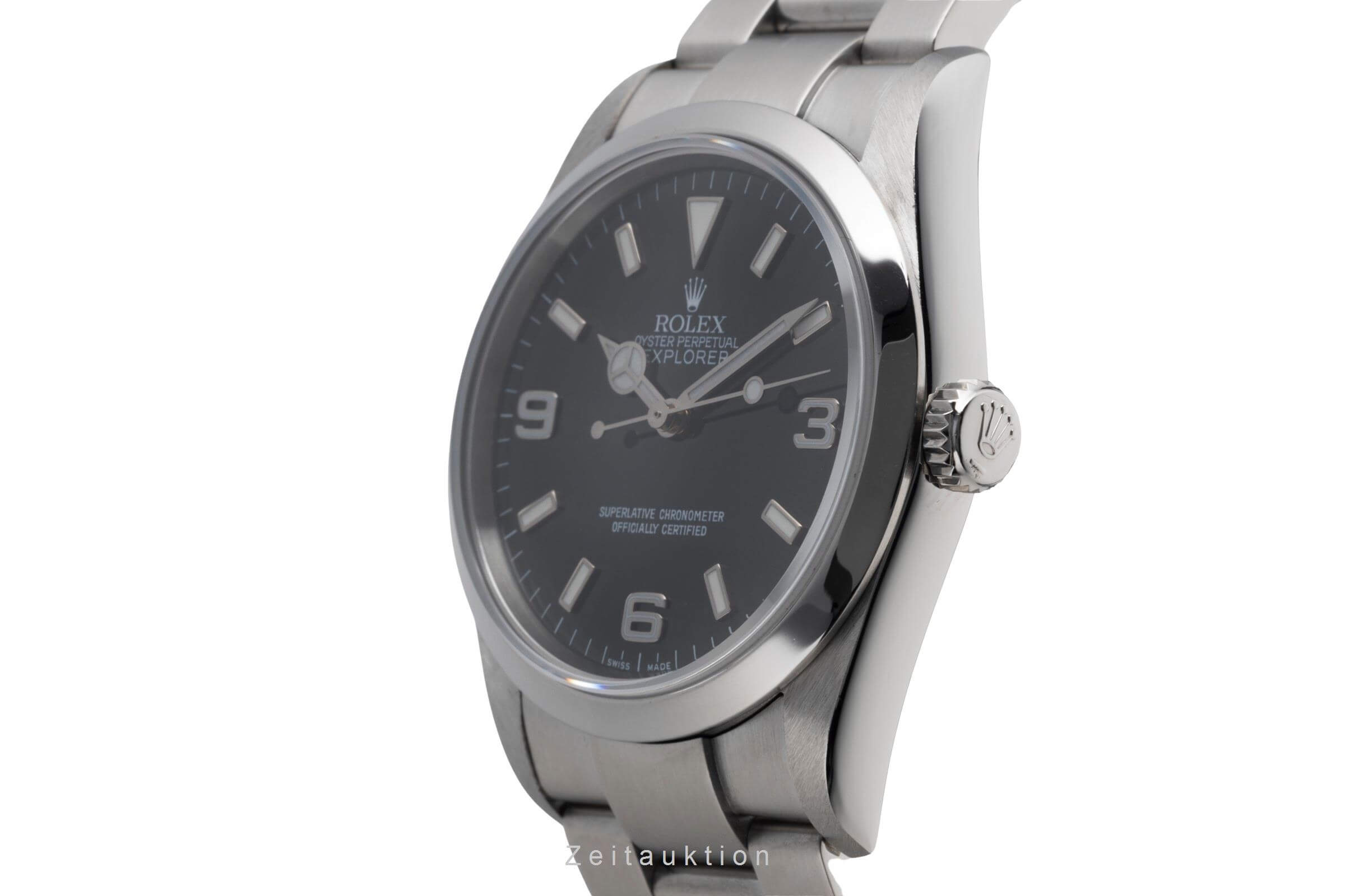 Rolex Explorer acciaio automatismo Kal. 3130 Ref. 114270  | Zeitauktion