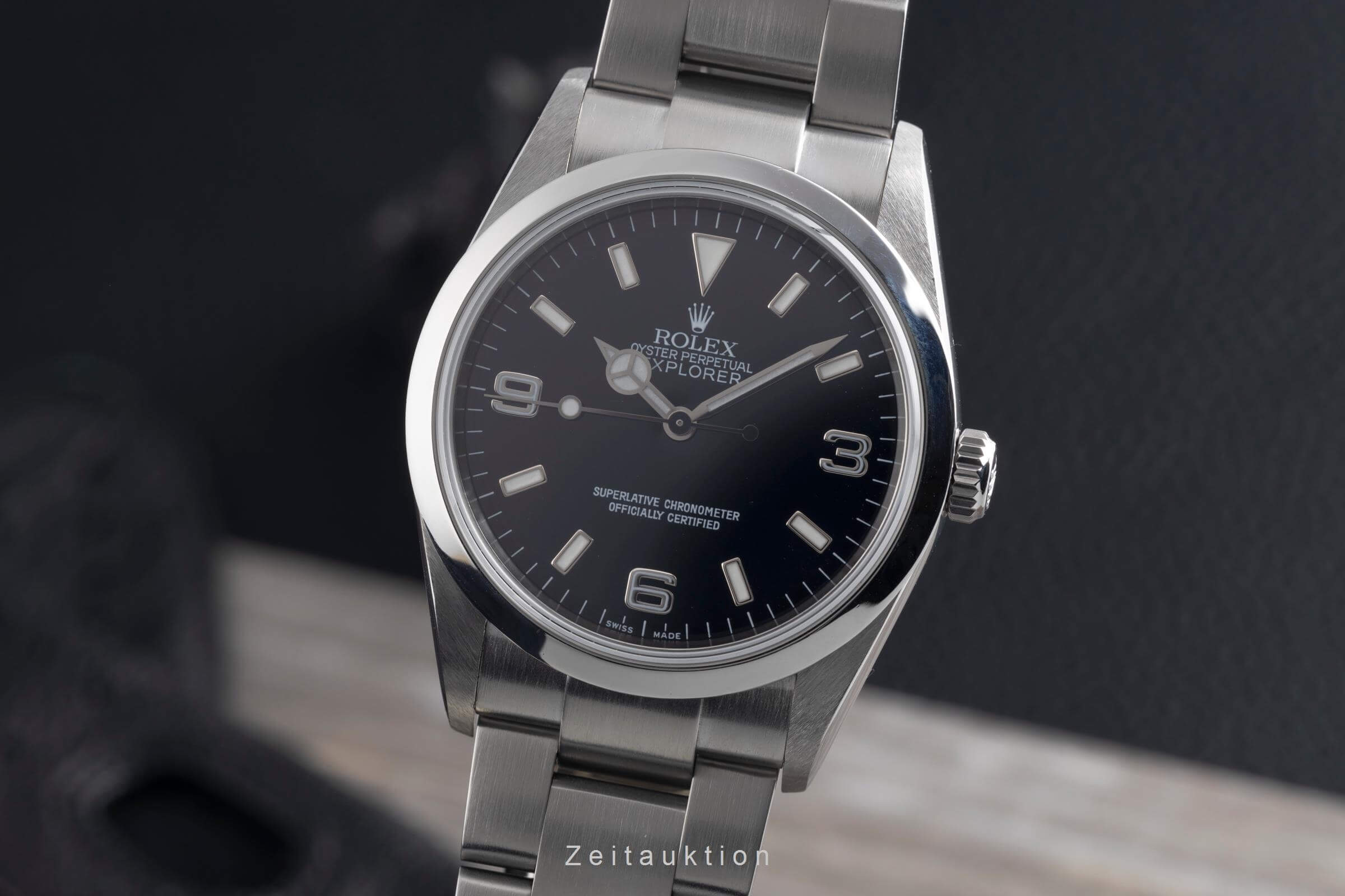 Rolex Explorer acciaio automatismo Kal. 3130 Ref. 114270  | Zeitauktion