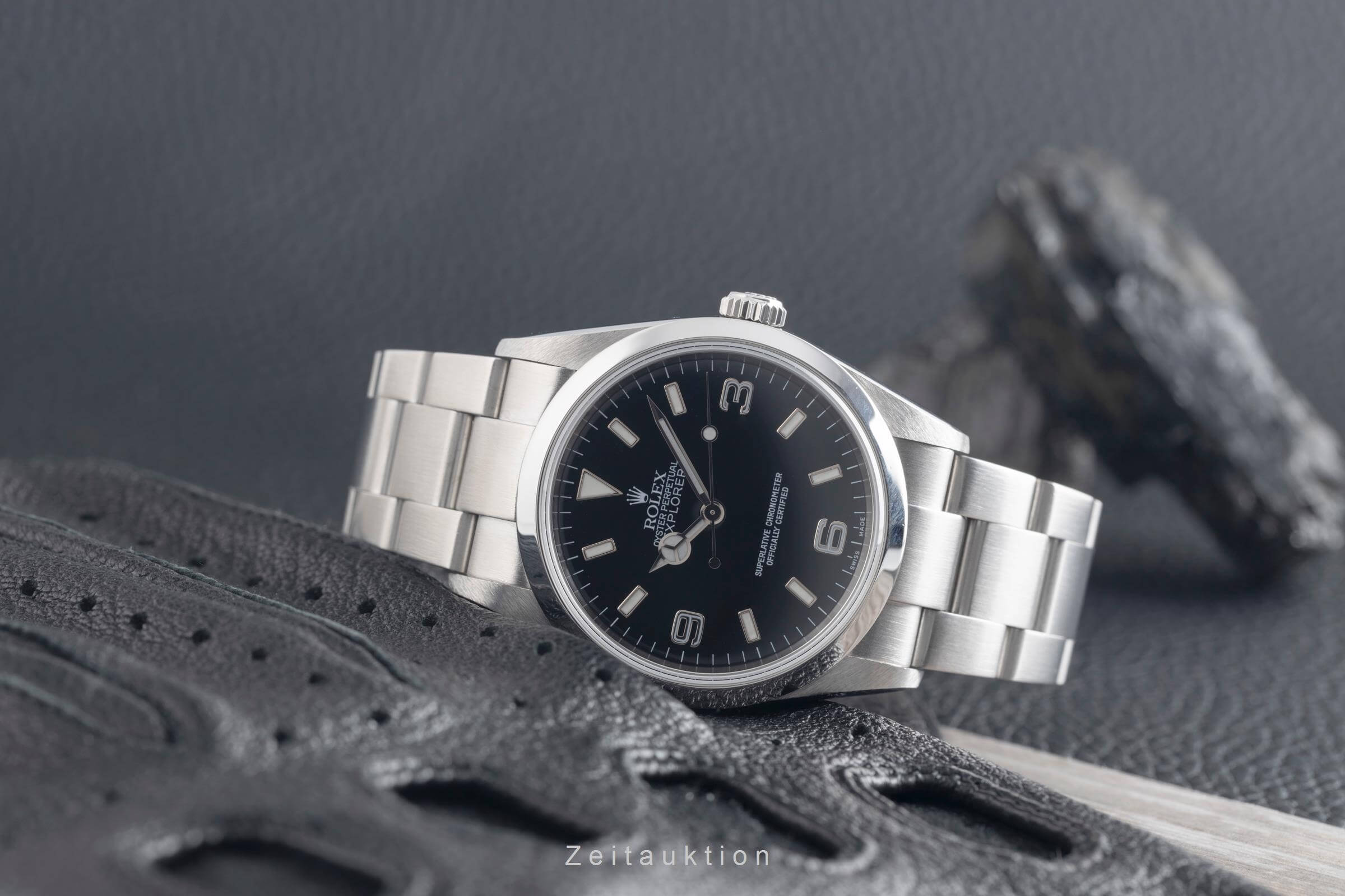 Rolex Explorer acciaio automatismo Kal. 3130 Ref. 114270  | Zeitauktion