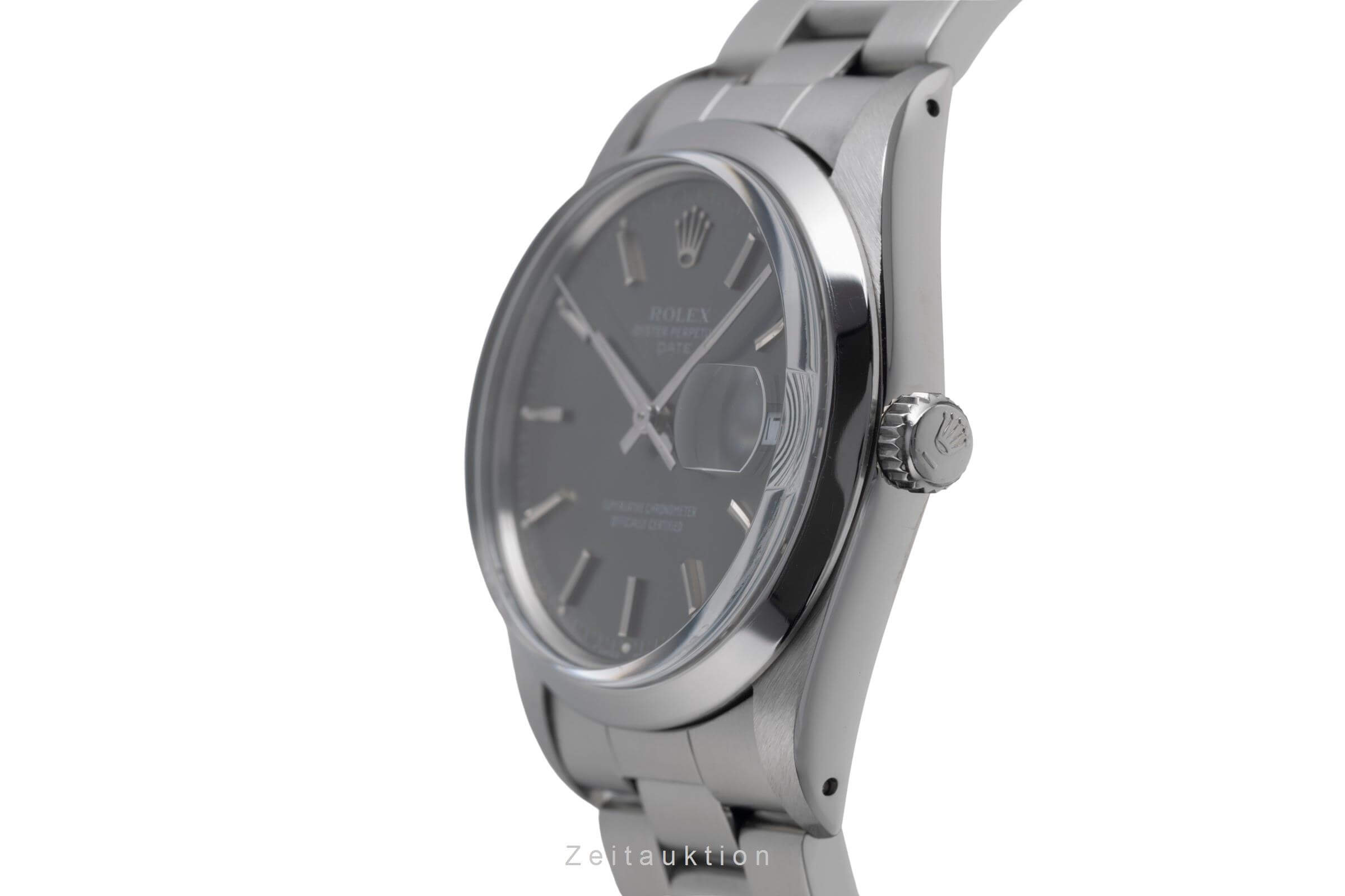 Rolex Date steel automatic Kal. 3035 Ref. 15000  | Zeitauktion