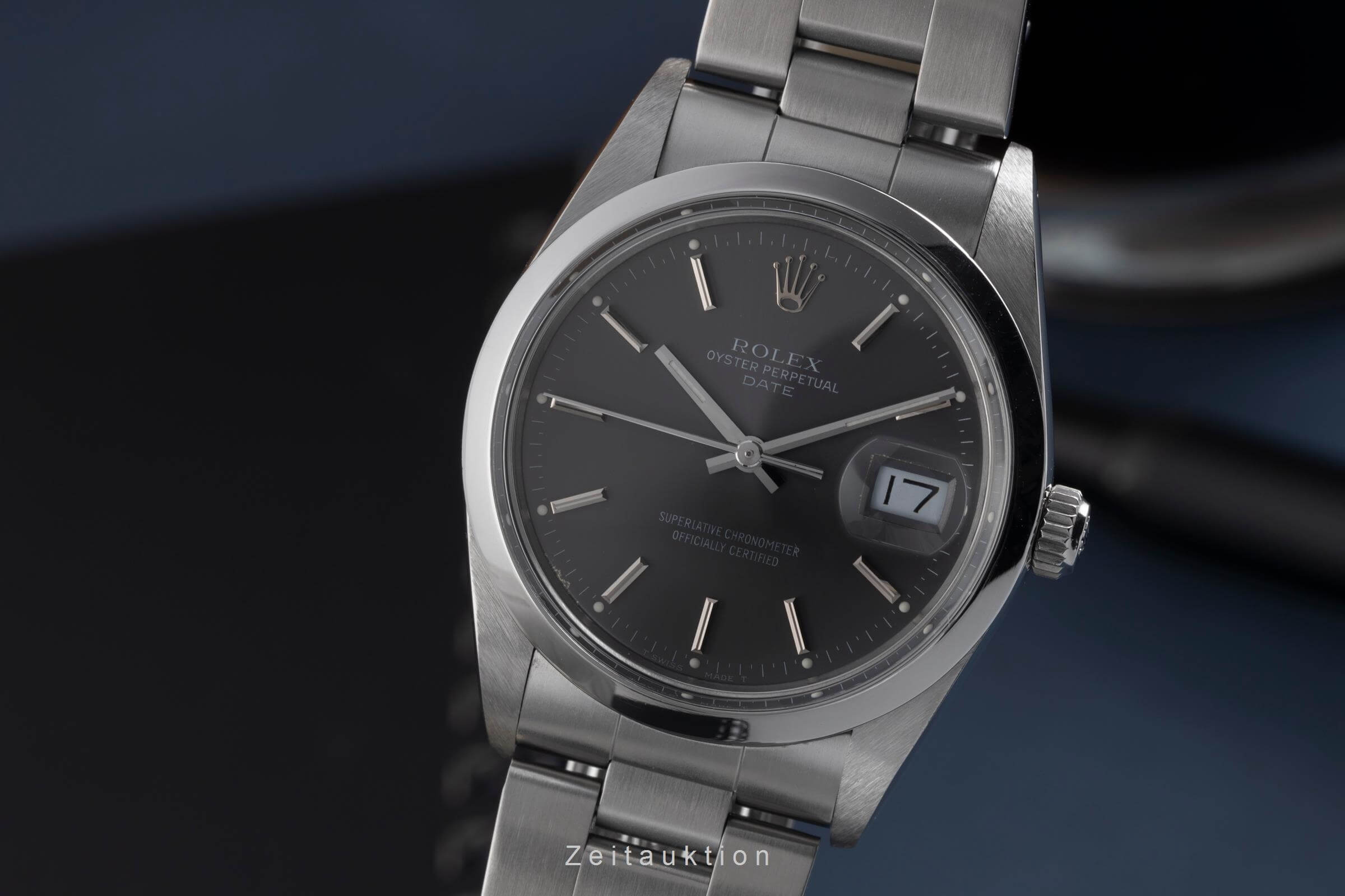 Rolex Date steel automatic Kal. 3035 Ref. 15000  | Zeitauktion