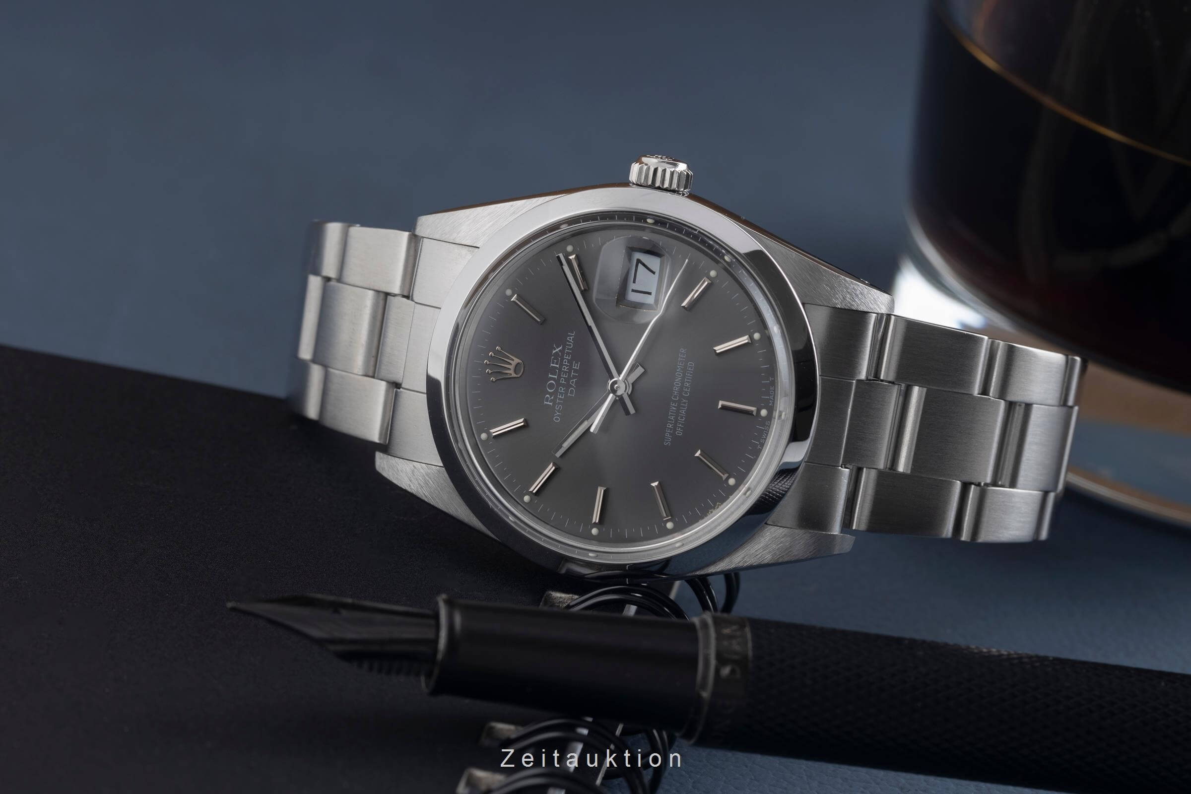 Rolex Date steel automatic Kal. 3035 Ref. 15000  | Zeitauktion