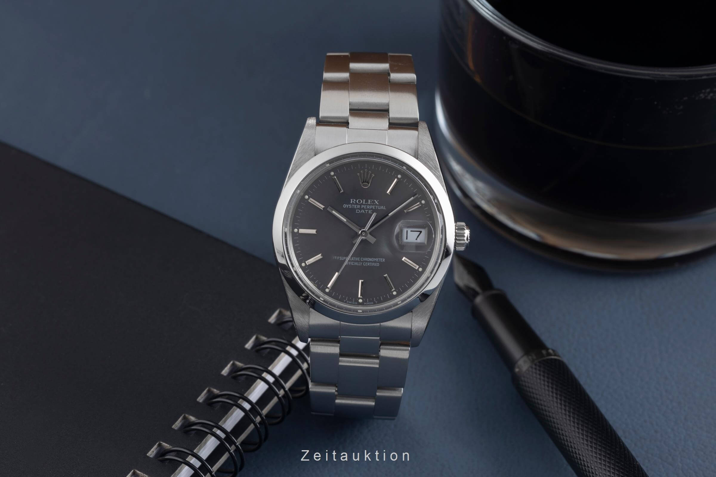 Rolex Date steel automatic Kal. 3035 Ref. 15000  | Zeitauktion