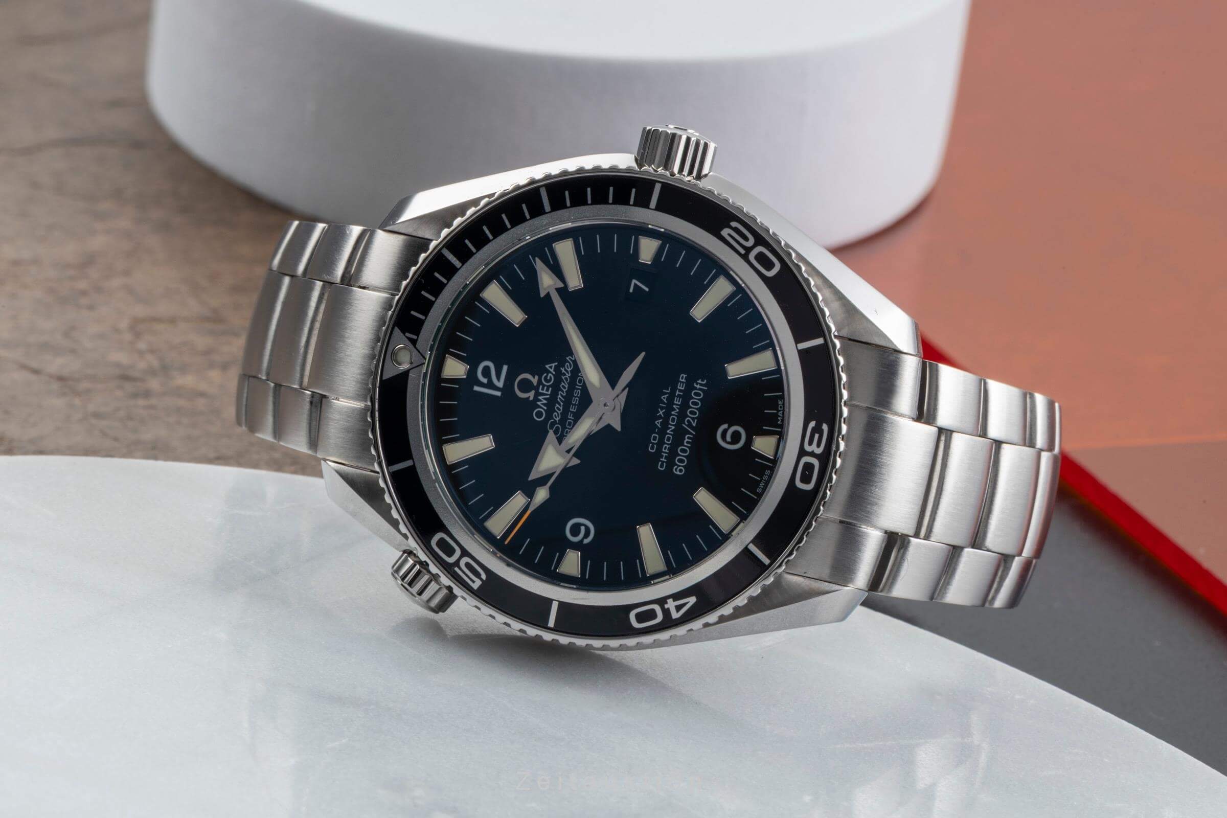 Omega Seamaster acero automático Kal. 2500C Ref. 2201.50.00  | Zeitauktion
