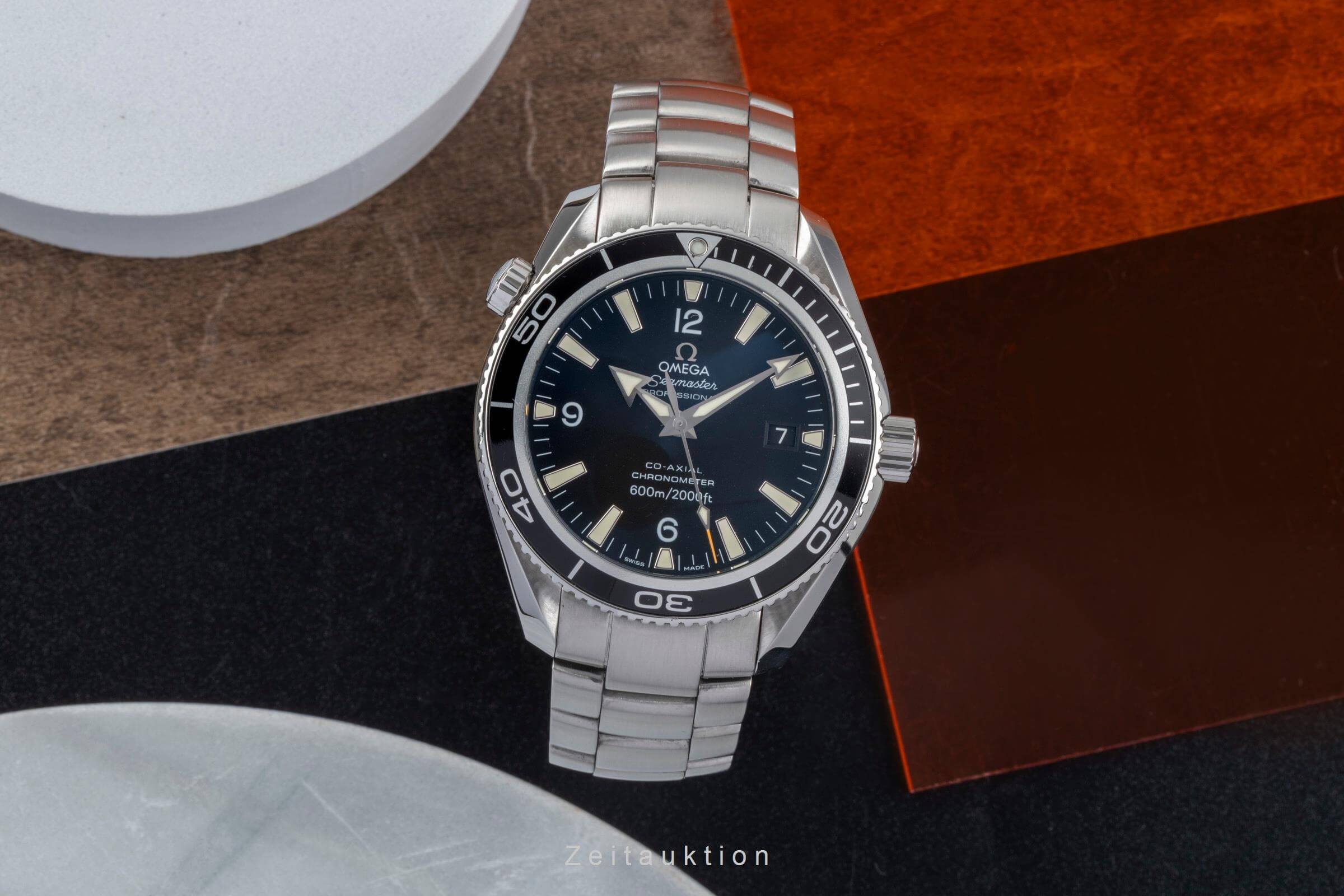 Omega Seamaster acero automático Kal. 2500C Ref. 2201.50.00  | Zeitauktion
