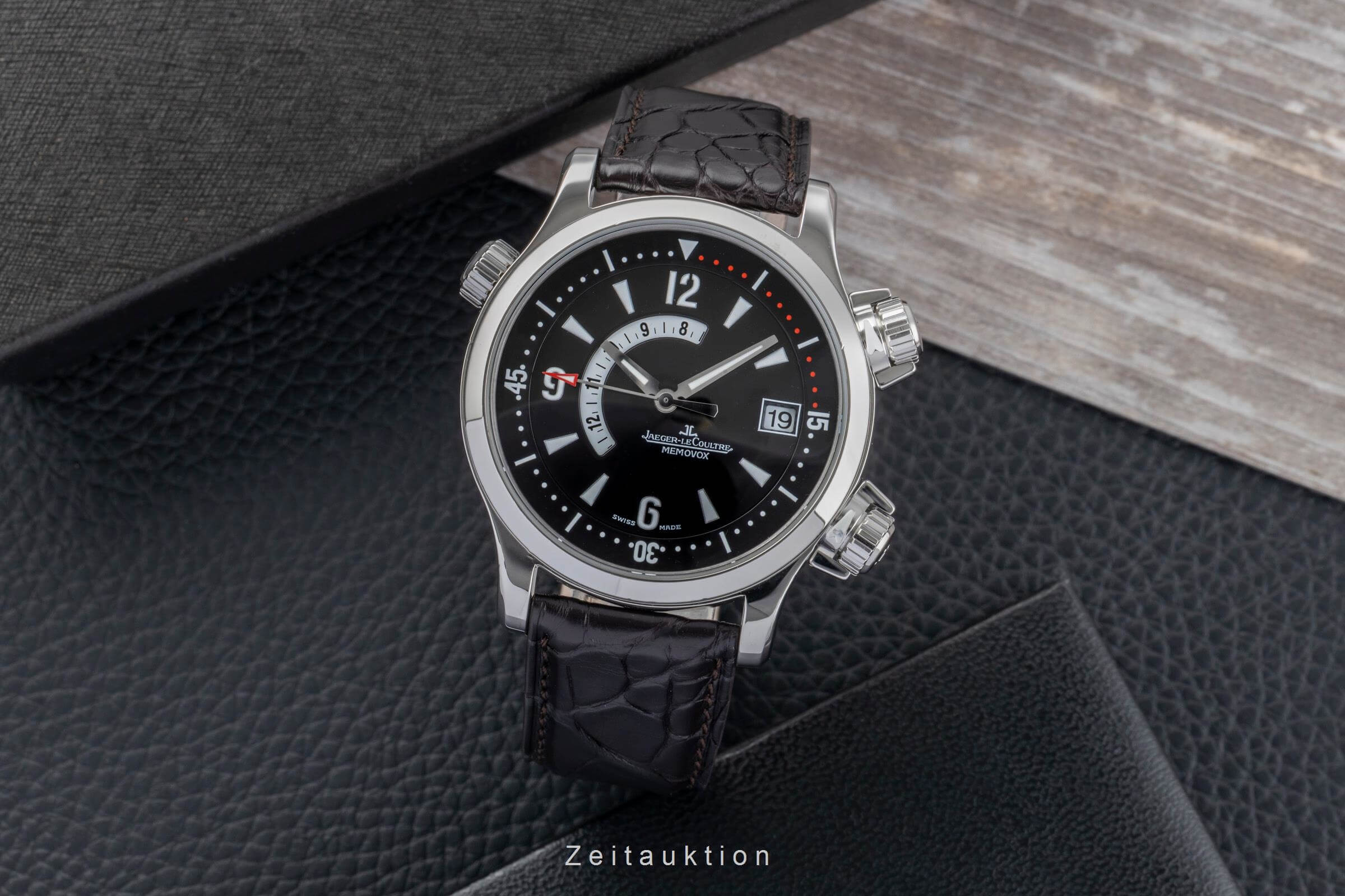 Jaeger LeCoultre Memovox Stahl Automatik Kal. 918 Ref. Q1708170  146.8.97/1  | Zeitauktion