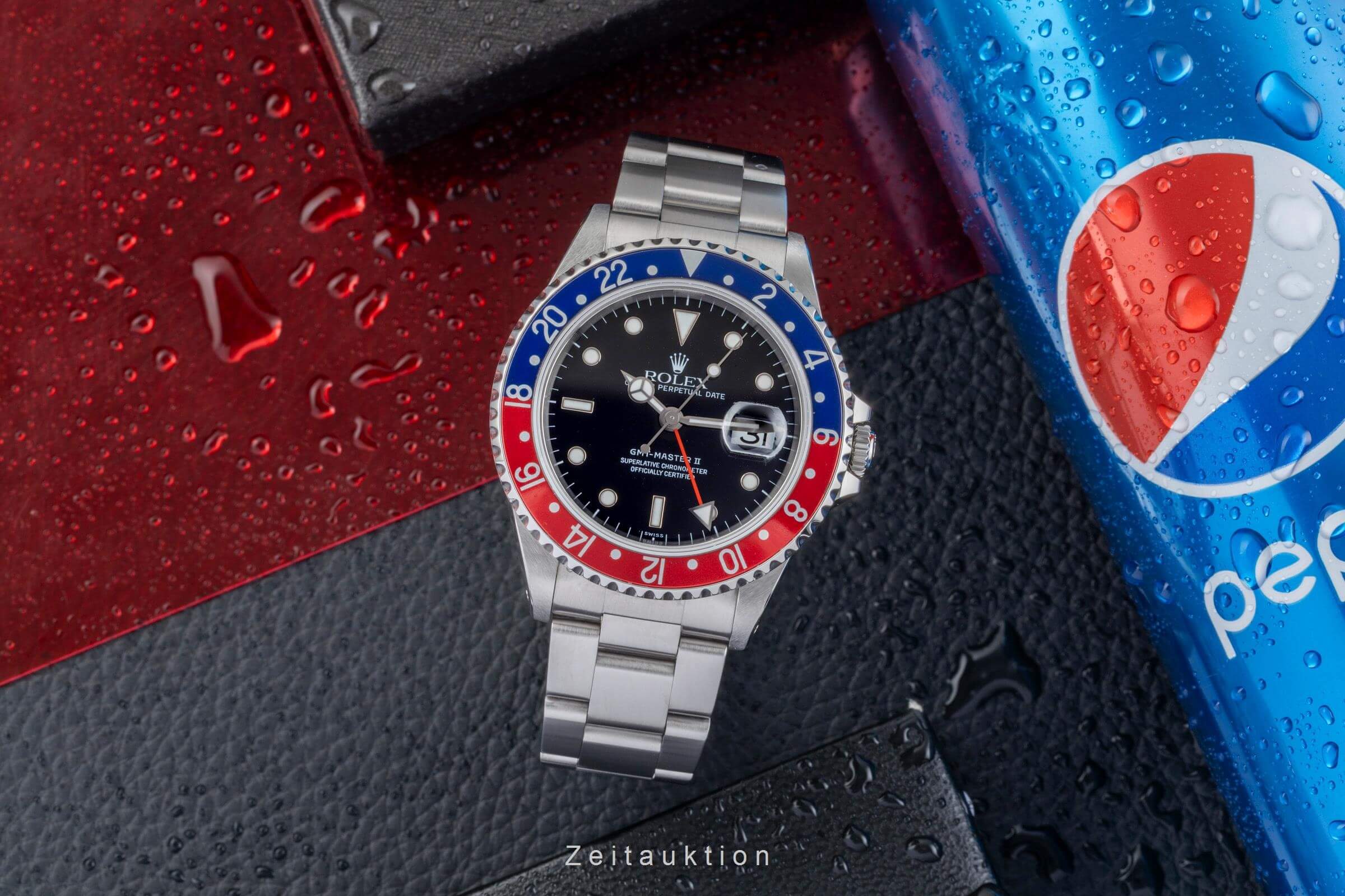 Rolex GMT-Master II acciaio automatismo Kal. 3185 Ref. 16710  | Zeitauktion