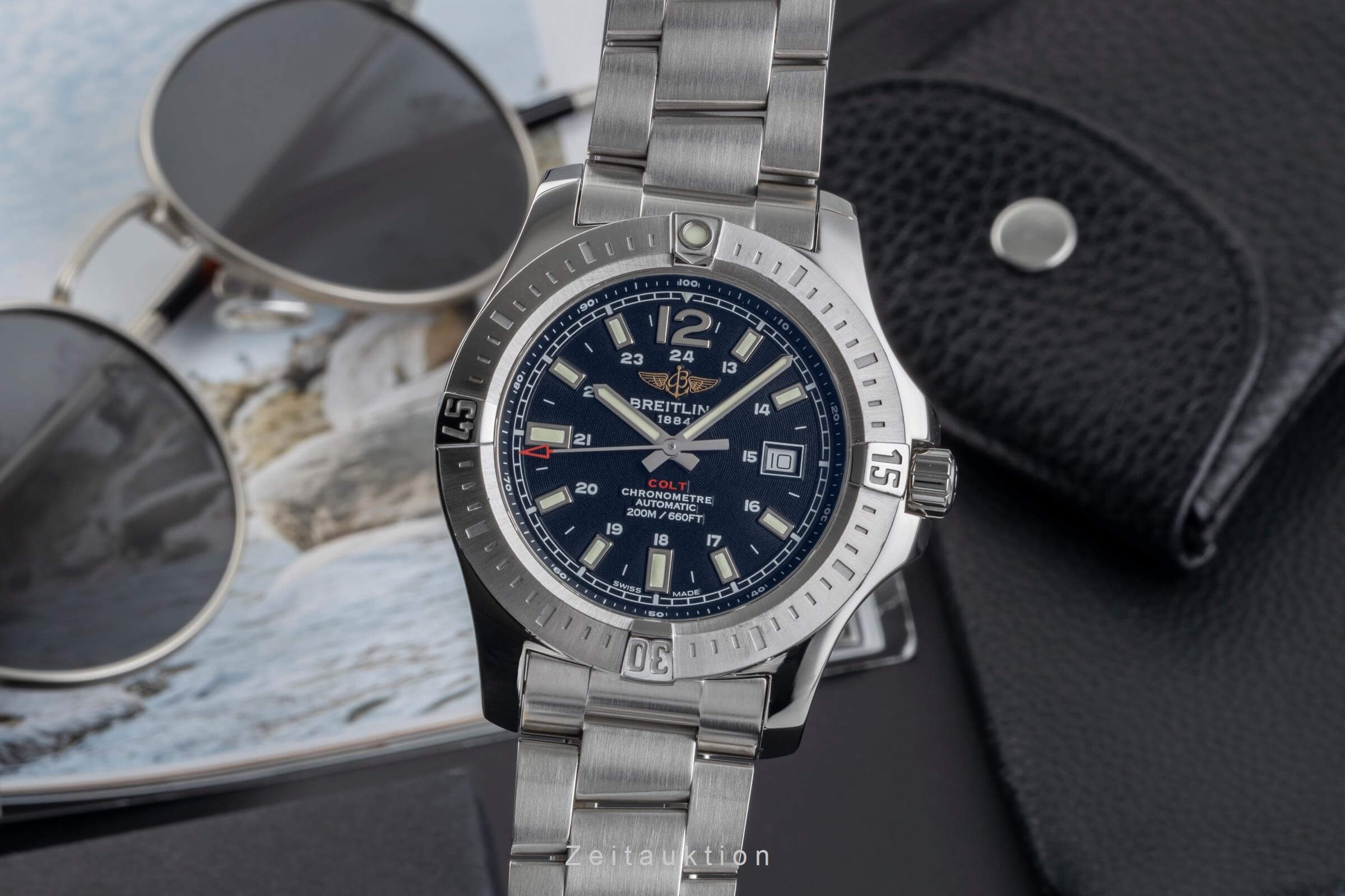 Breitling Colt acero automático Kal. B17 Ref. A17388  | Zeitauktion
