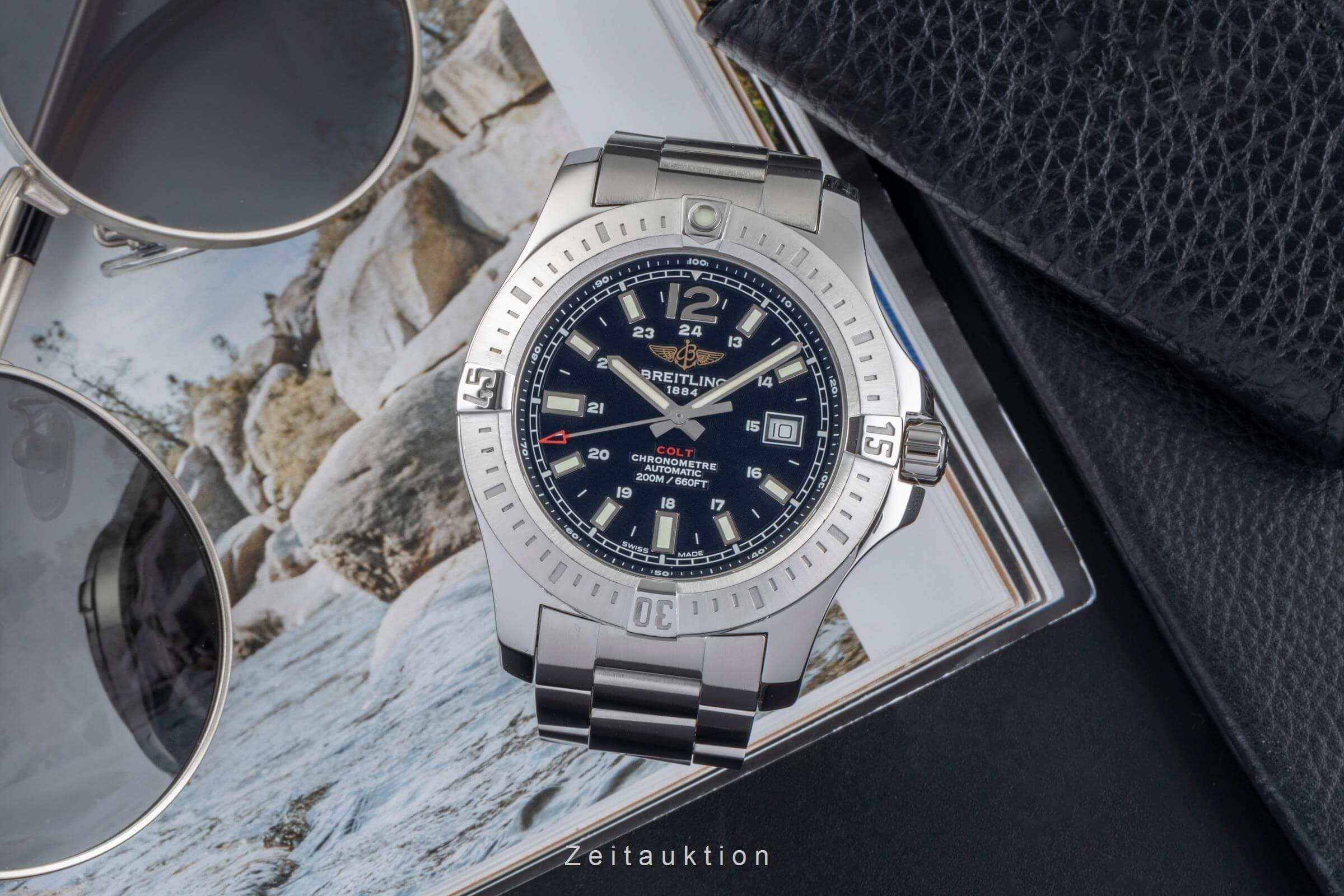 Breitling Colt acero automático Kal. B17 Ref. A17388  | Zeitauktion