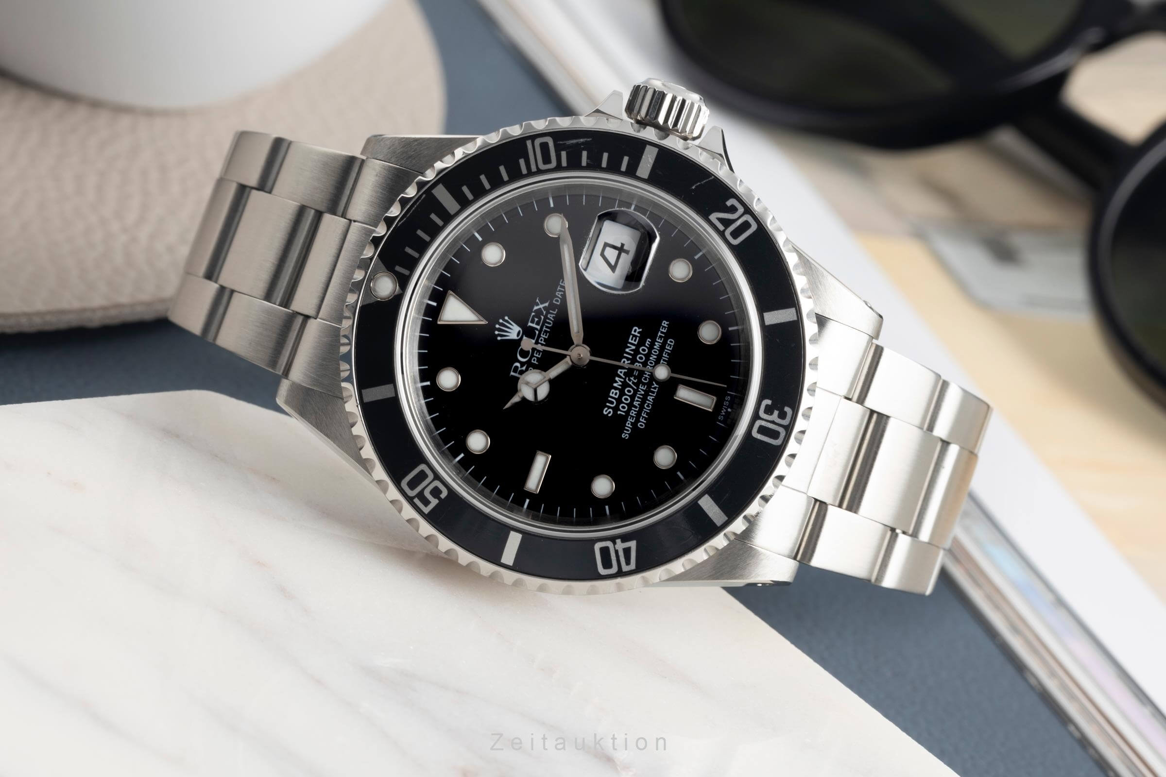 Rolex Submariner acciaio automatismo Kal. 3135 Ref. 16610  | Zeitauktion