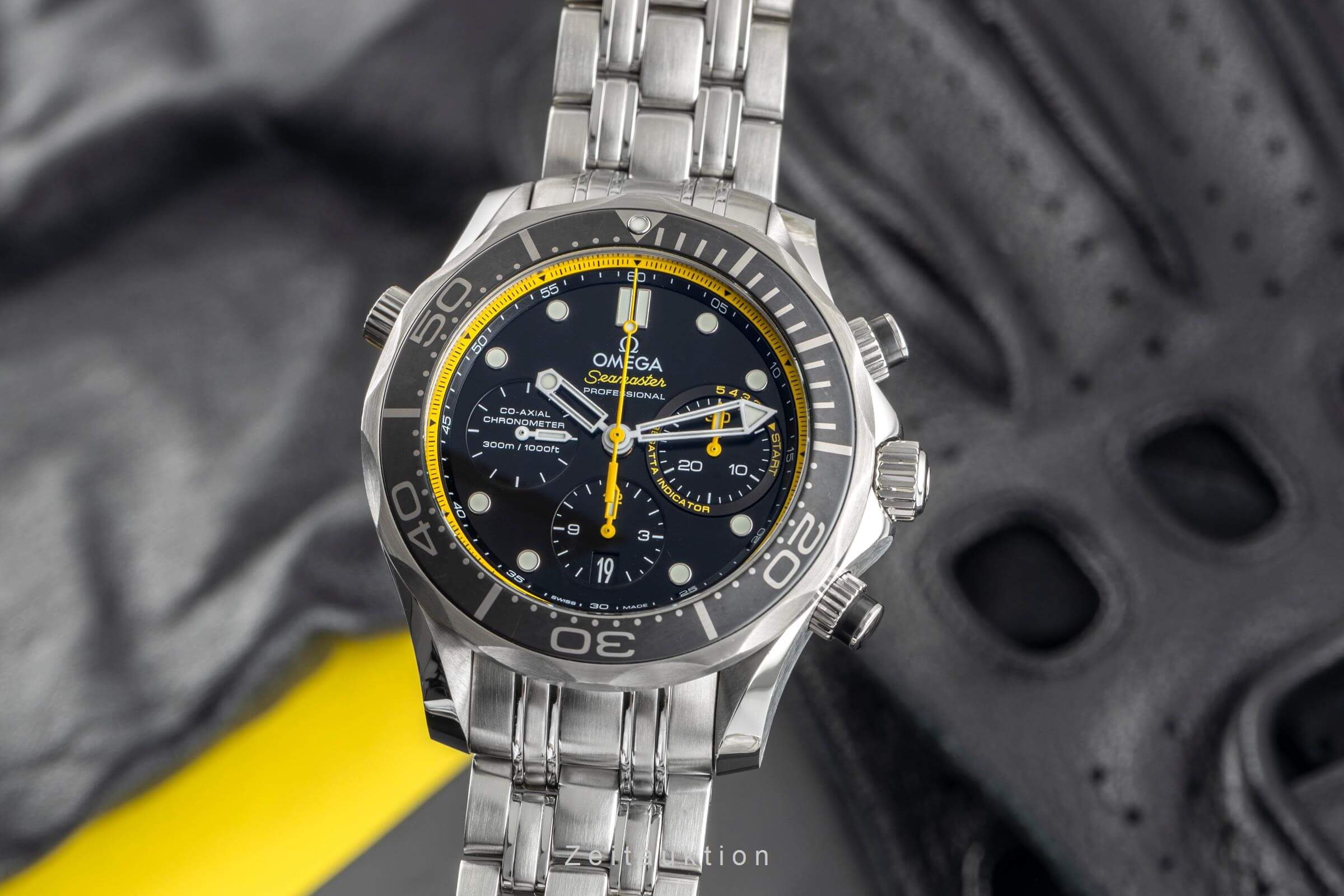 Omega Seamaster cronografo acciaio automatismo Kal. 3330 Ref. 212.30.44.50.01.002  | Zeitauktion