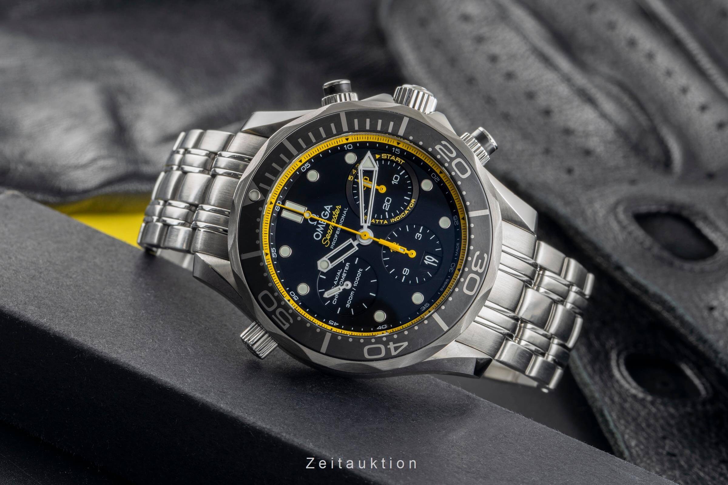 Omega Seamaster cronografo acciaio automatismo Kal. 3330 Ref. 212.30.44.50.01.002  | Zeitauktion