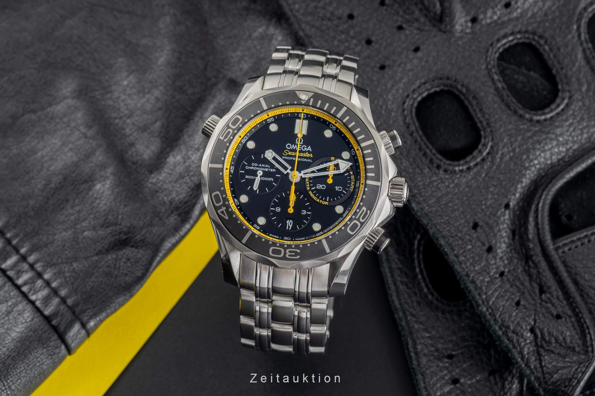 Omega Seamaster cronografo acciaio automatismo Kal. 3330 Ref. 212.30.44.50.01.002  | Zeitauktion