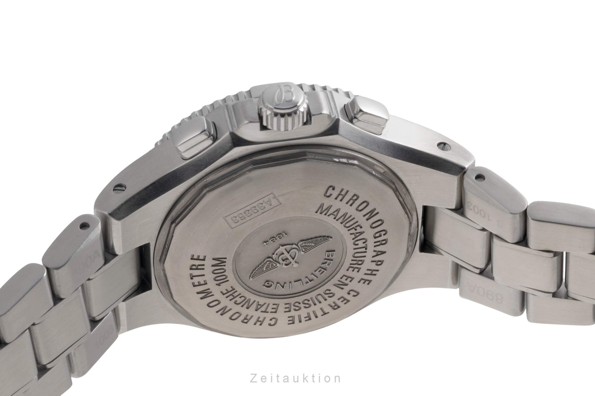 Breitling Hercules cronografo acciaio automatismo Kal. B39 Ref. A39363  | Zeitauktion