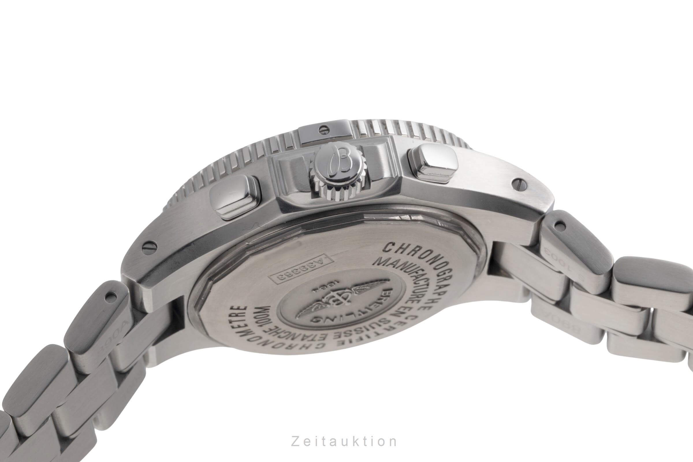 Breitling Hercules cronografo acciaio automatismo Kal. B39 Ref. A39363  | Zeitauktion