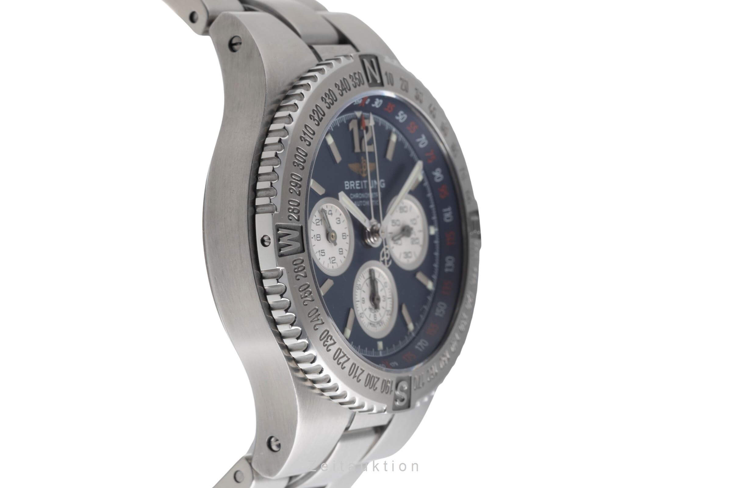 Breitling Hercules cronografo acciaio automatismo Kal. B39 Ref. A39363  | Zeitauktion
