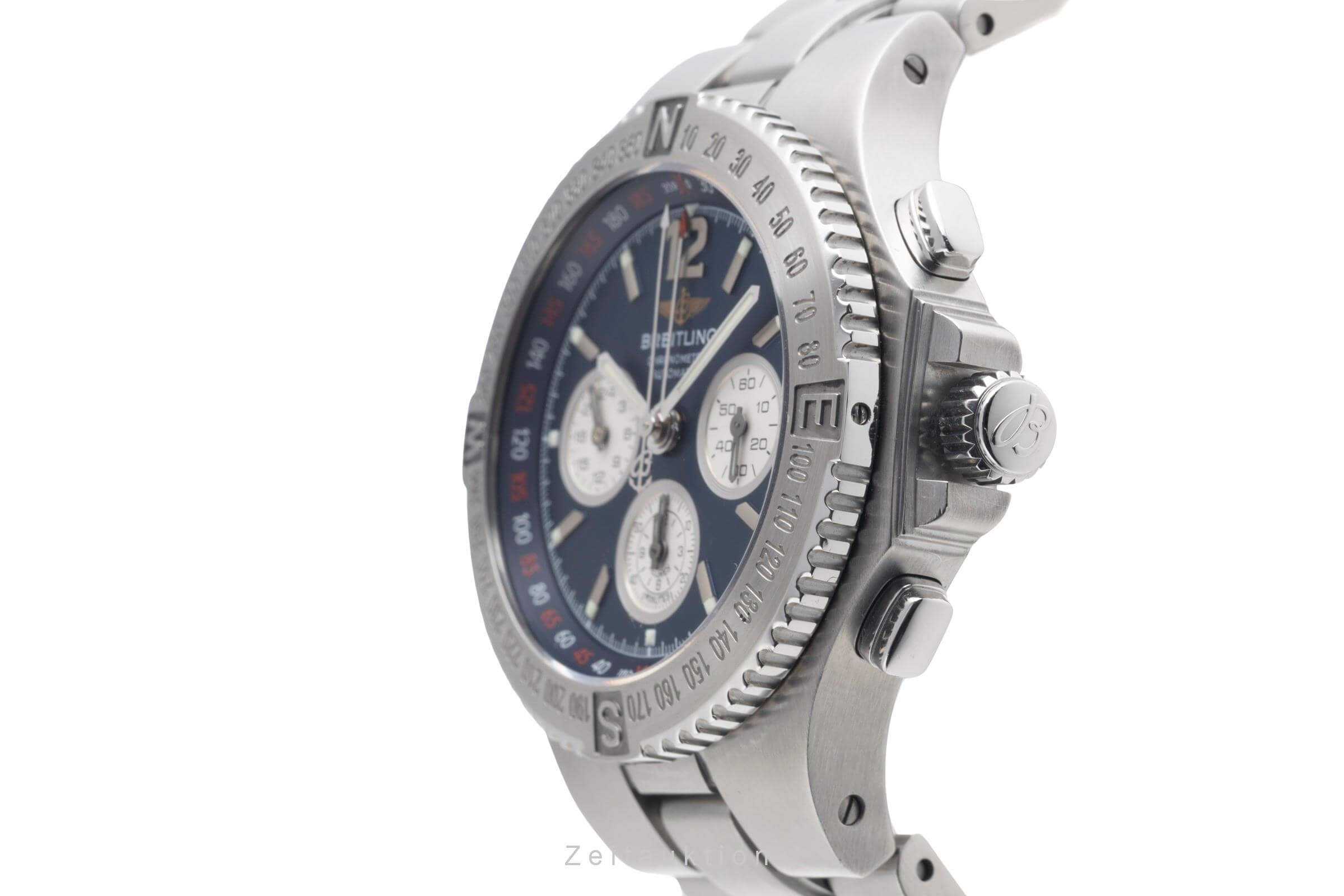 Breitling Hercules cronografo acciaio automatismo Kal. B39 Ref. A39363  | Zeitauktion