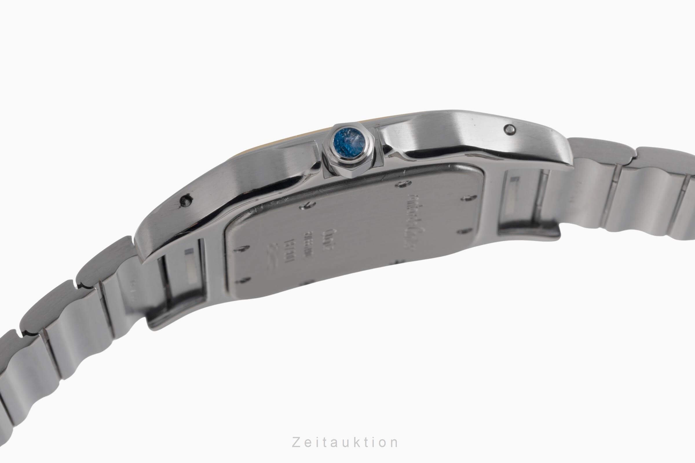 Cartier Santos acero / oro cuarzo Kal. 687 Ref. W20011C4  | Zeitauktion