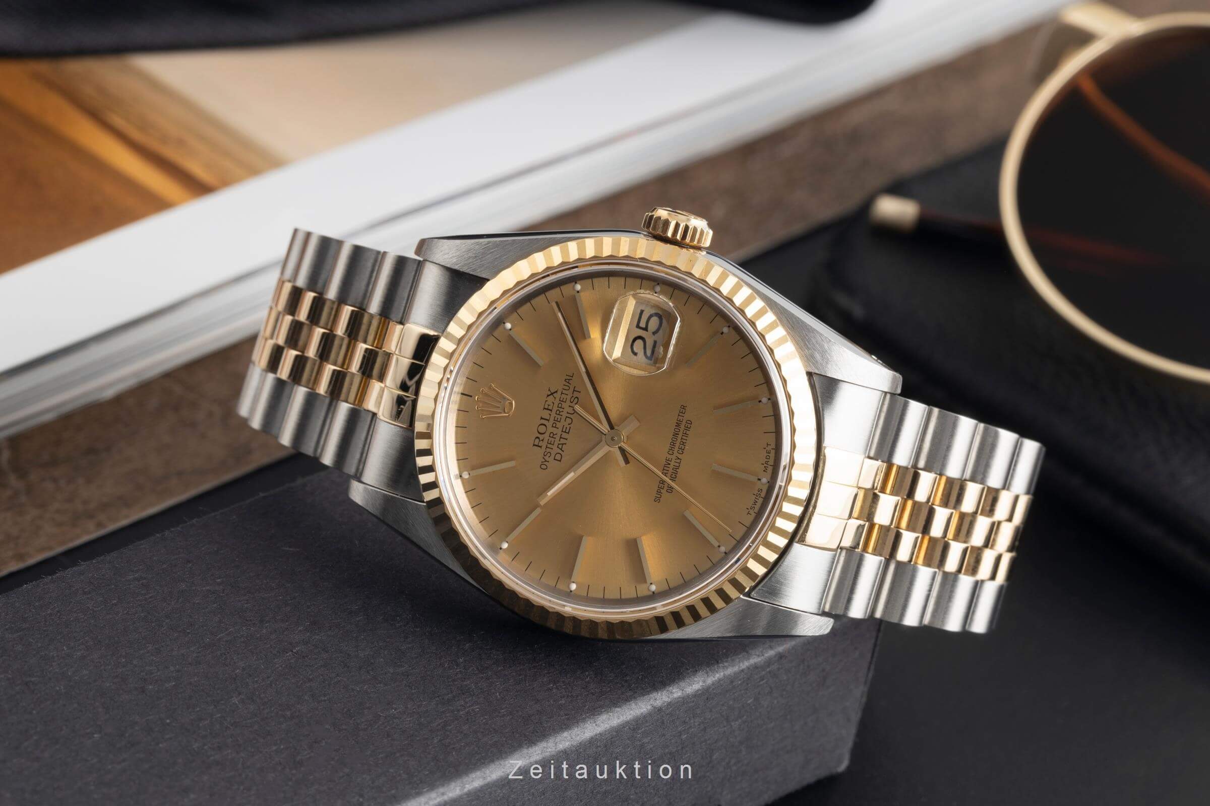Rolex Datejust Stahl / Gold Automatik Kal. 3135 Ref. 16233  | Zeitauktion