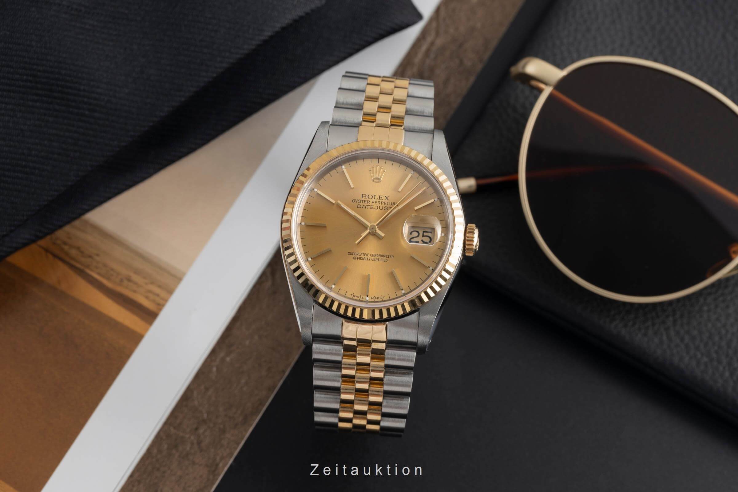 Rolex Datejust Stahl / Gold Automatik Kal. 3135 Ref. 16233  | Zeitauktion