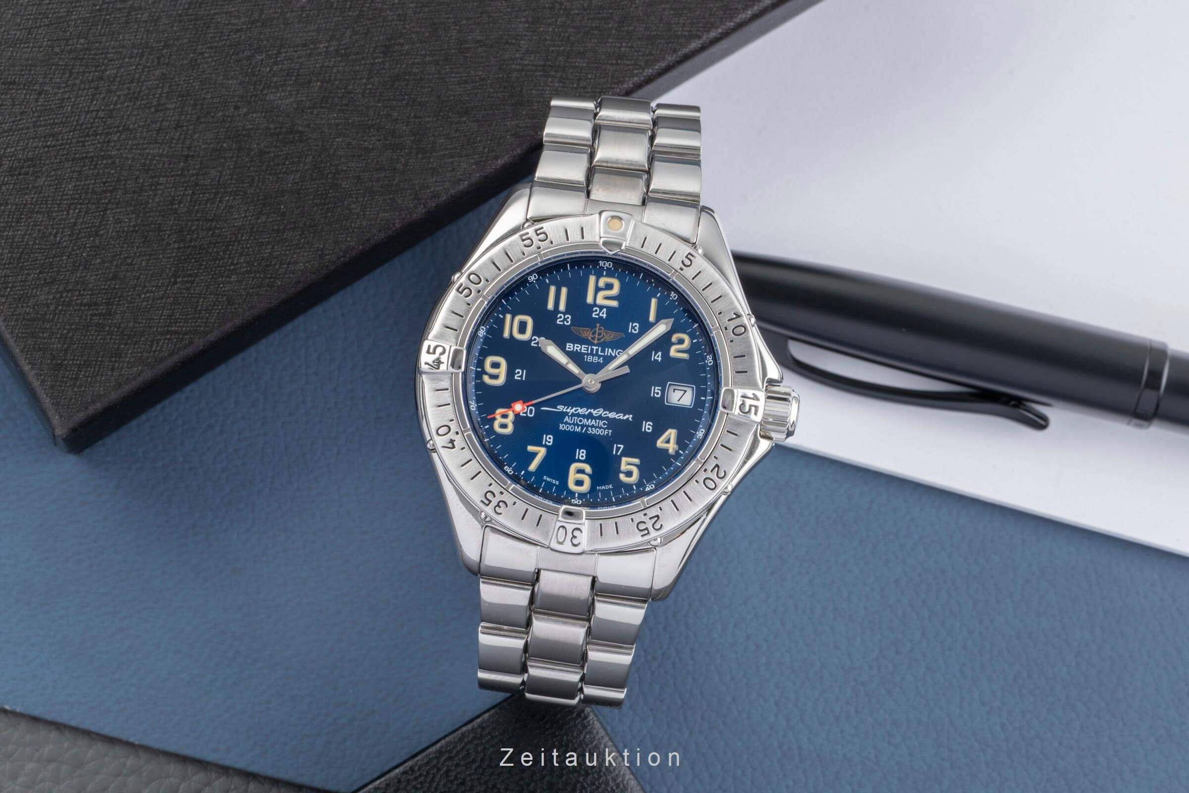Breitling Superocean Stahl Automatik Kal. B17 Ref. A17040  | Zeitauktion