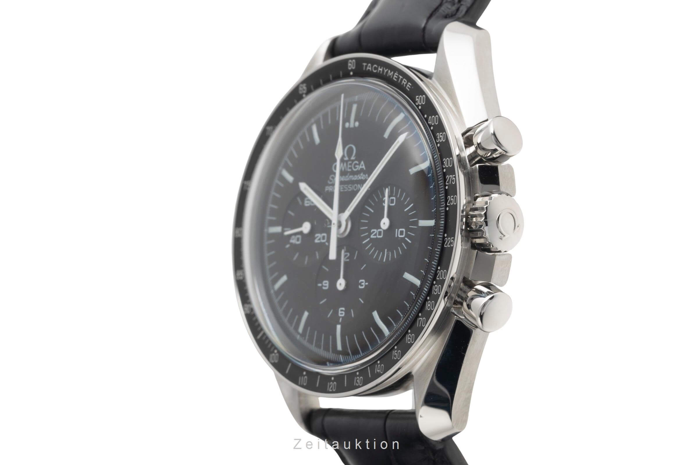 Omega Speedmaster Moonwatch Chronograph Stahl Handaufzug Kal. 1861 Ref. 311.33.42.30.01.001  | Zeitauktion