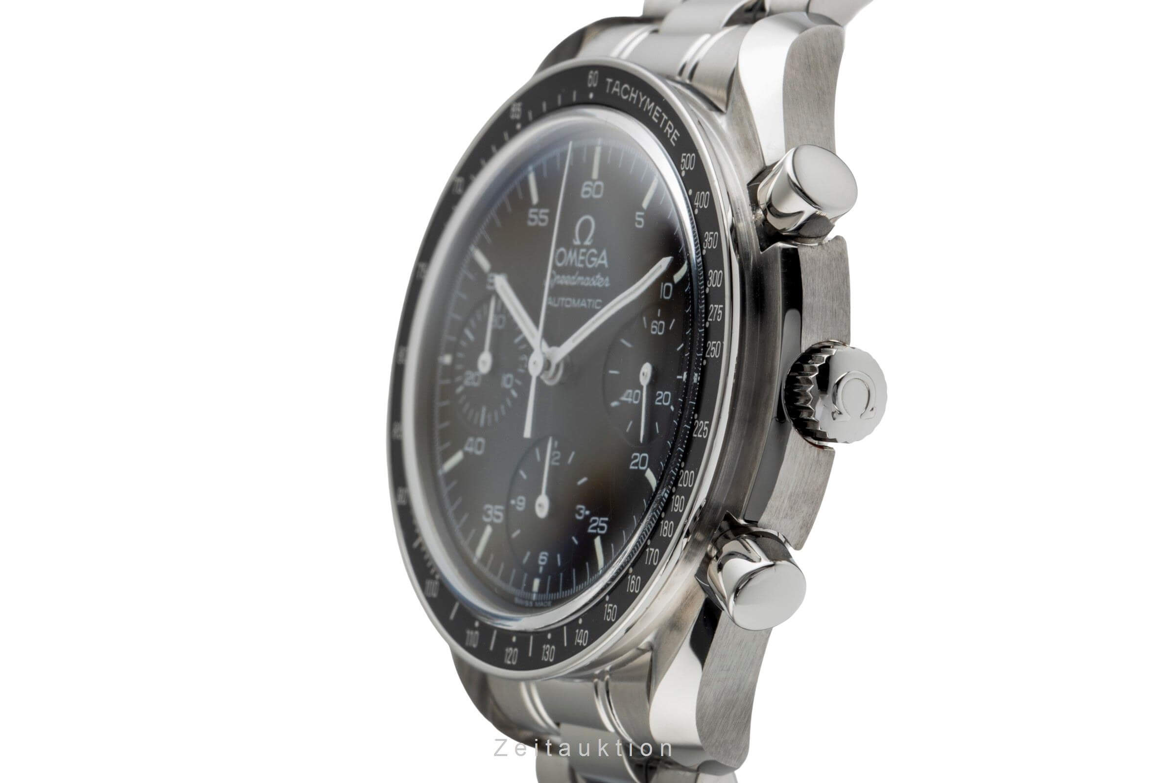 Omega Speedmaster Chronograph Stahl Automatik Kal. 3220 Ref. 3510.50.00  | Zeitauktion