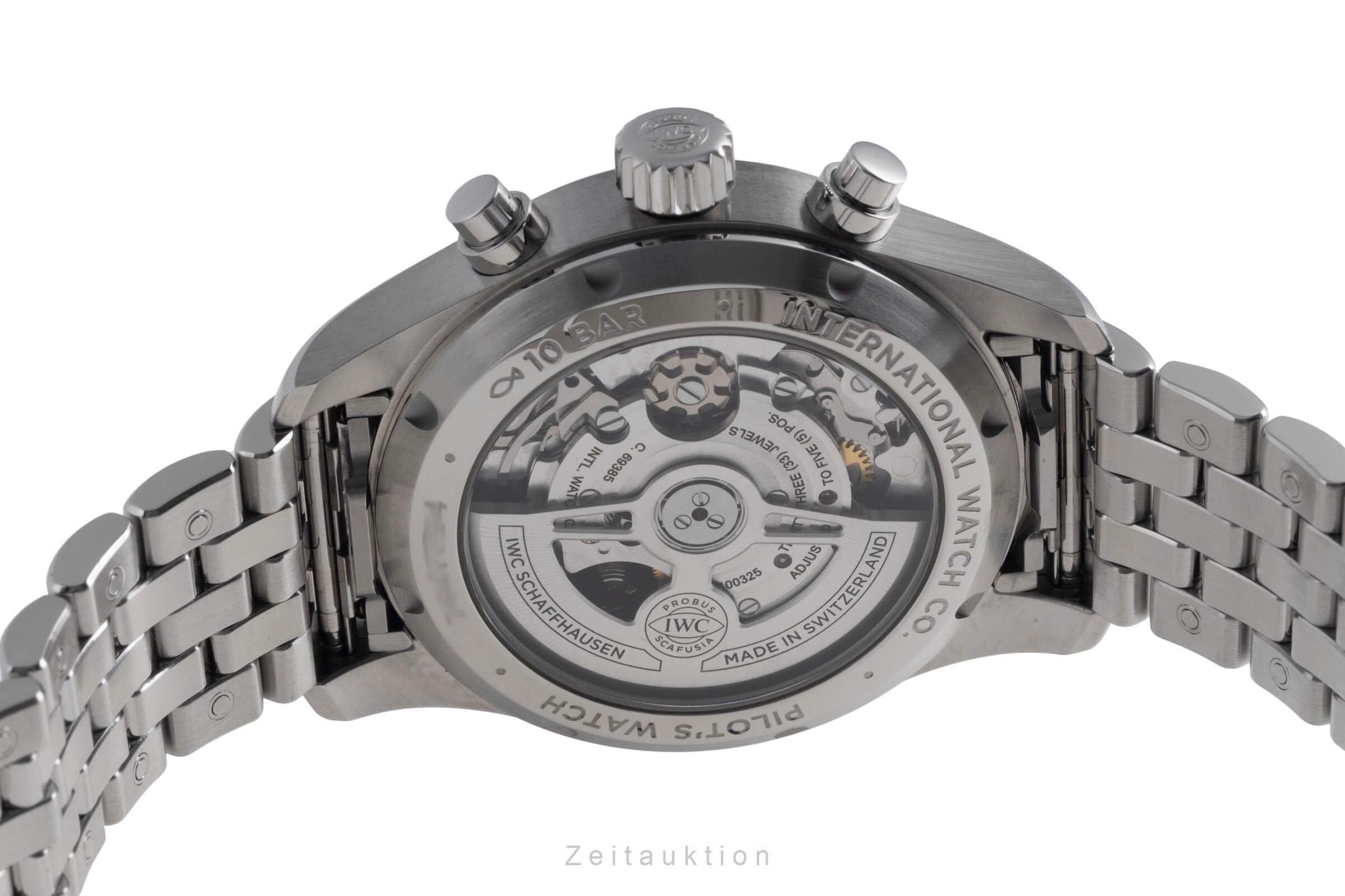 IWC Fliegerchronograph Chronograph Stahl Automatik Kal. C.69385 Ref. IW388102  | Zeitauktion