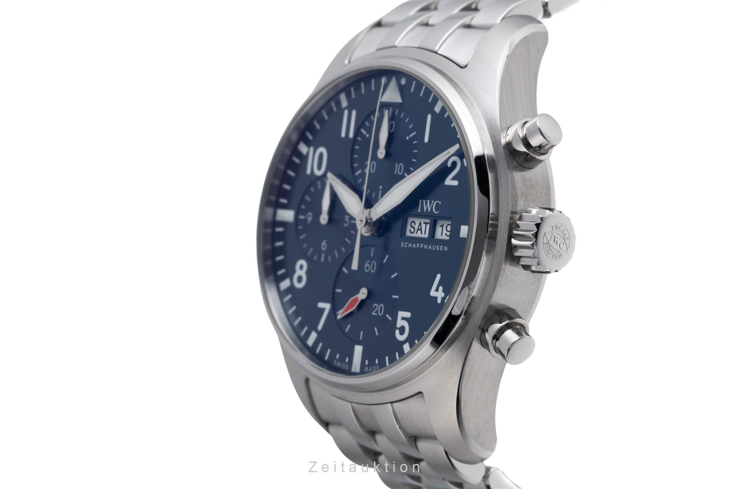 IWC Fliegerchronograph Chronograph Stahl Automatik Kal. C.69385 Ref. IW388102  | Zeitauktion