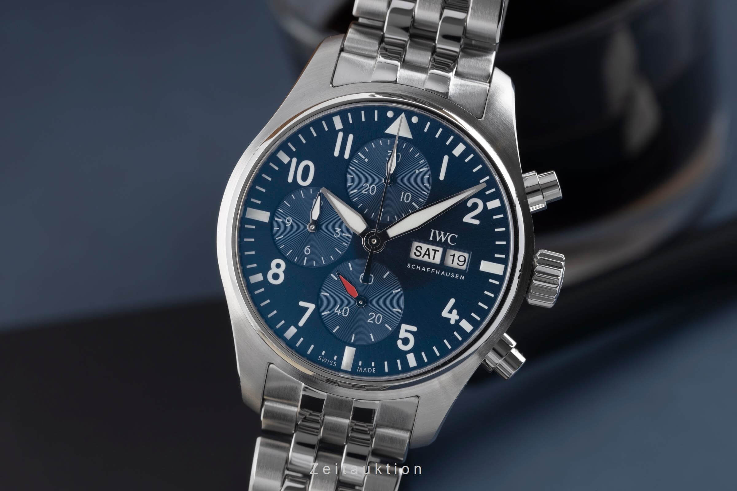 IWC Fliegerchronograph Chronograph Stahl Automatik Kal. C.69385 Ref. IW388102  | Zeitauktion