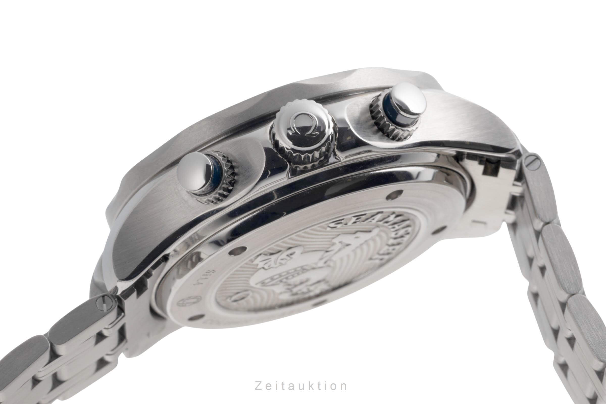 Omega Seamaster chronograph steel automatic Kal. 3330 Ref. 212.30.44.50.03.001  | Zeitauktion