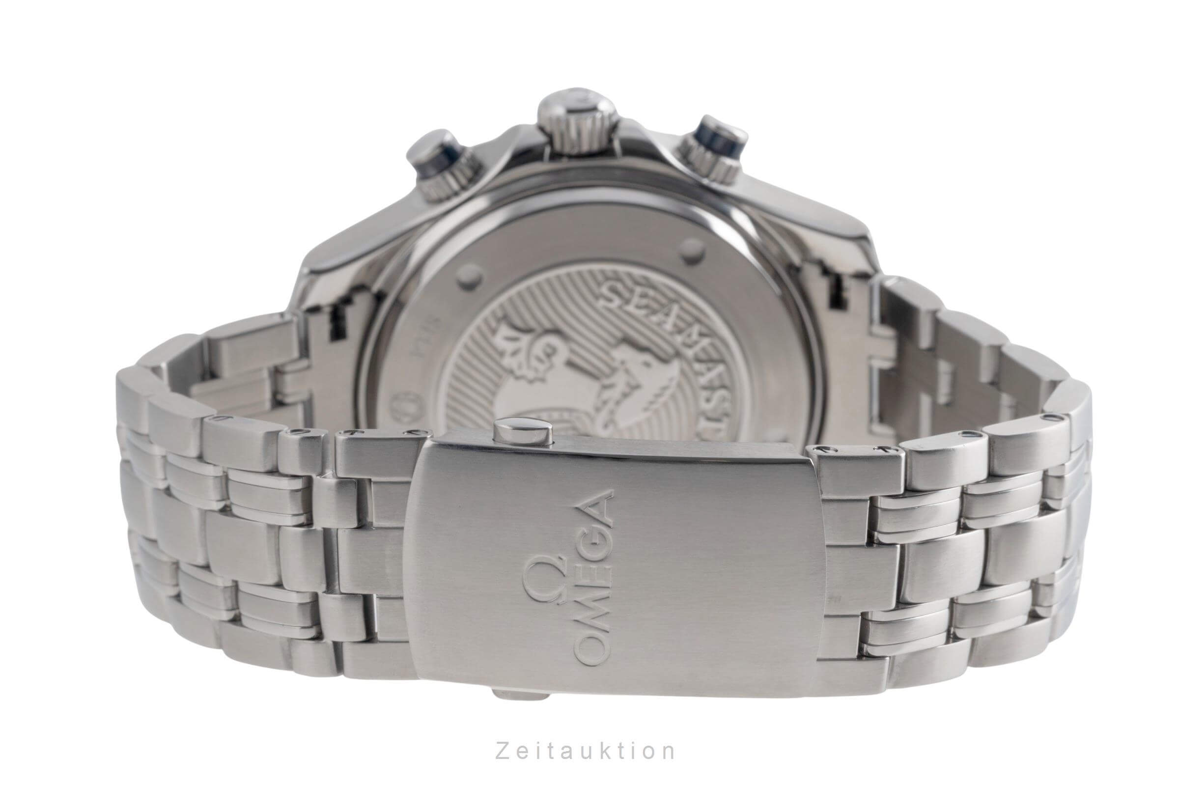 Omega Seamaster chronograph steel automatic Kal. 3330 Ref. 212.30.44.50.03.001  | Zeitauktion