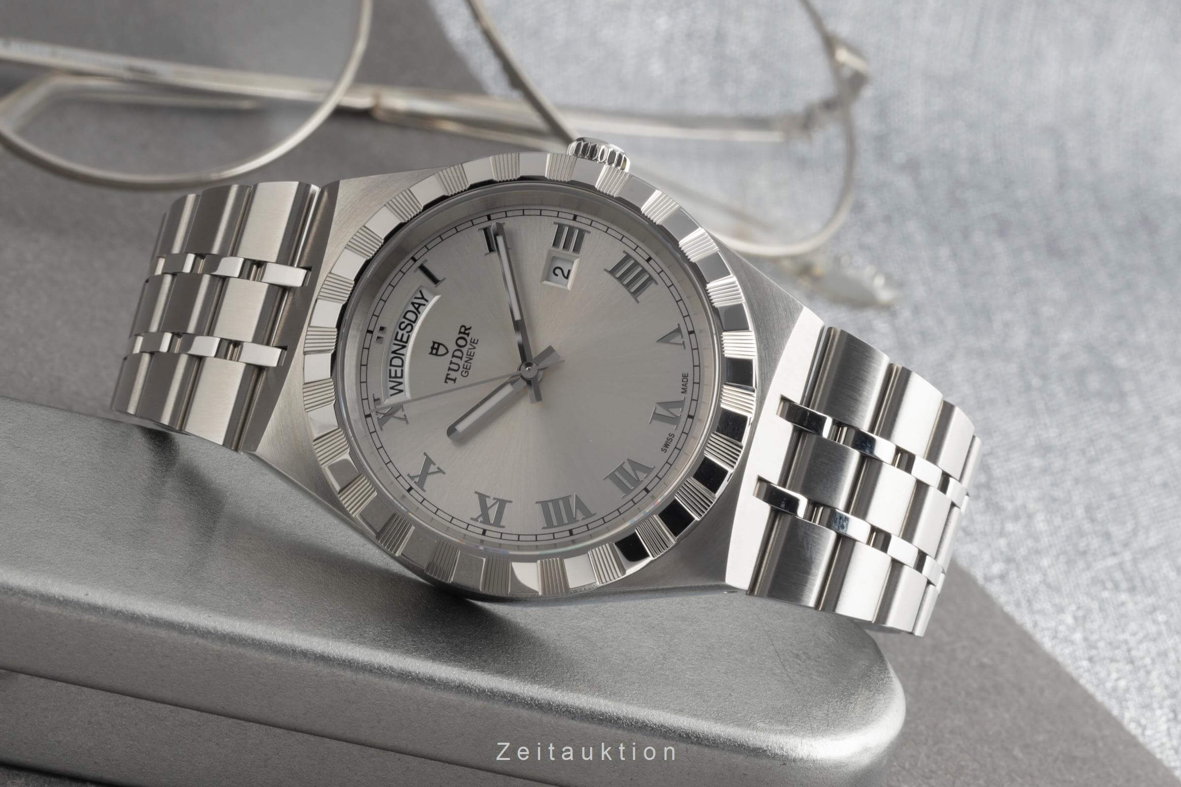 Tudor Royal Stahl Automatik Kal. T603 Ref. 28600  | Zeitauktion