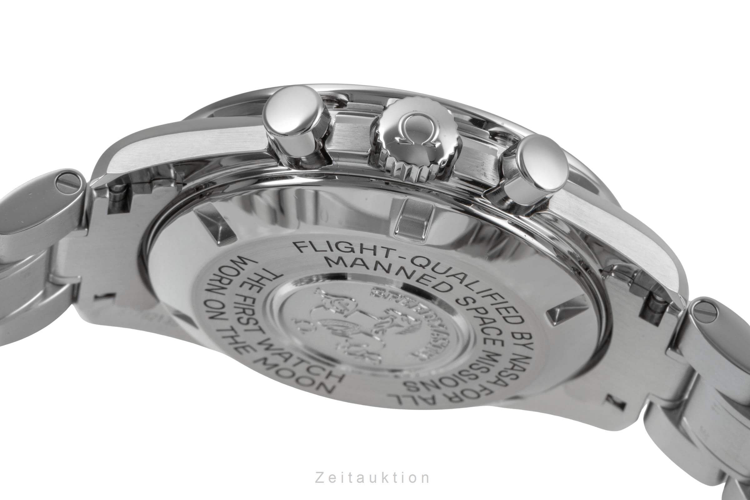 Omega Speedmaster Moonwatch chronographe acier à remontage manuel Kal. 1861 Ref. 311.30.42.30.01.005  | Zeitauktion