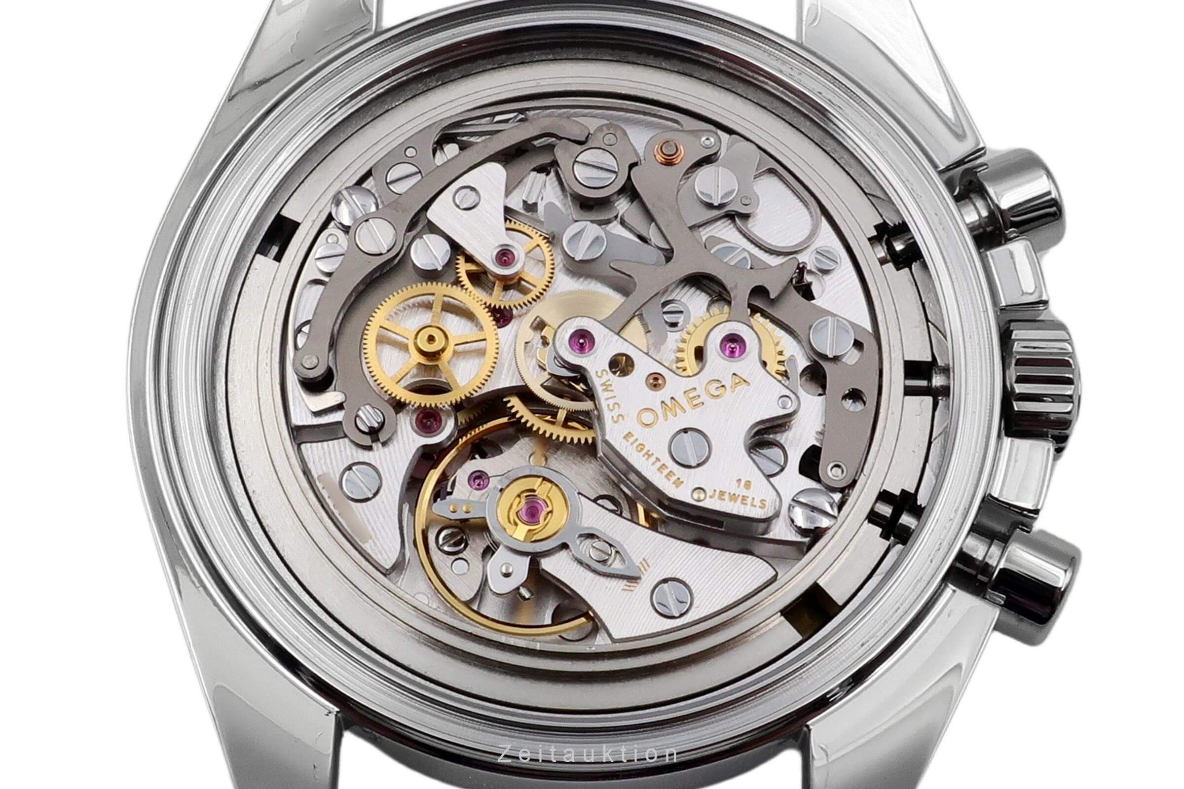 Omega Speedmaster Moonwatch chronographe acier à remontage manuel Kal. 1861 Ref. 311.30.42.30.01.005  | Zeitauktion