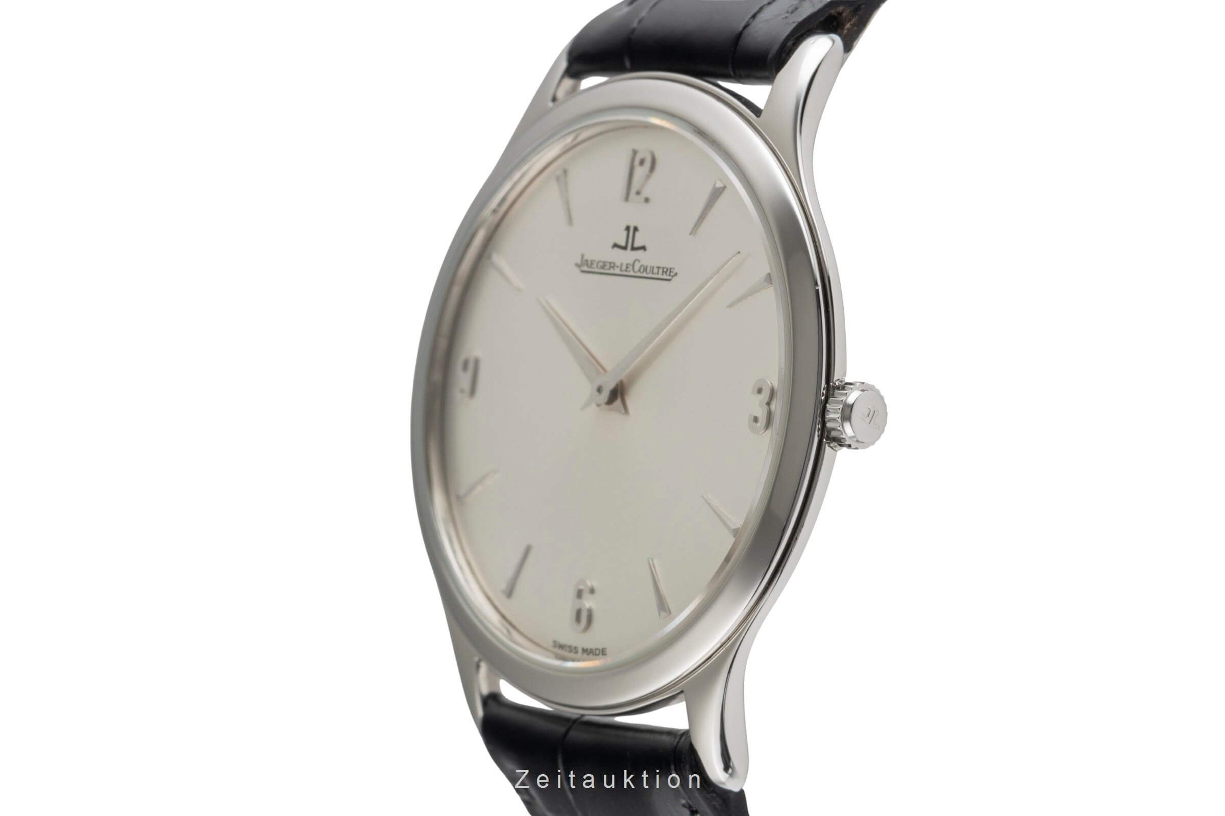 Jaeger-LeCoultre Master Ultra Thin acciaio carica manuale Kal. 849 Ref. Q1458520  , 145.8.79  | Zeitauktion