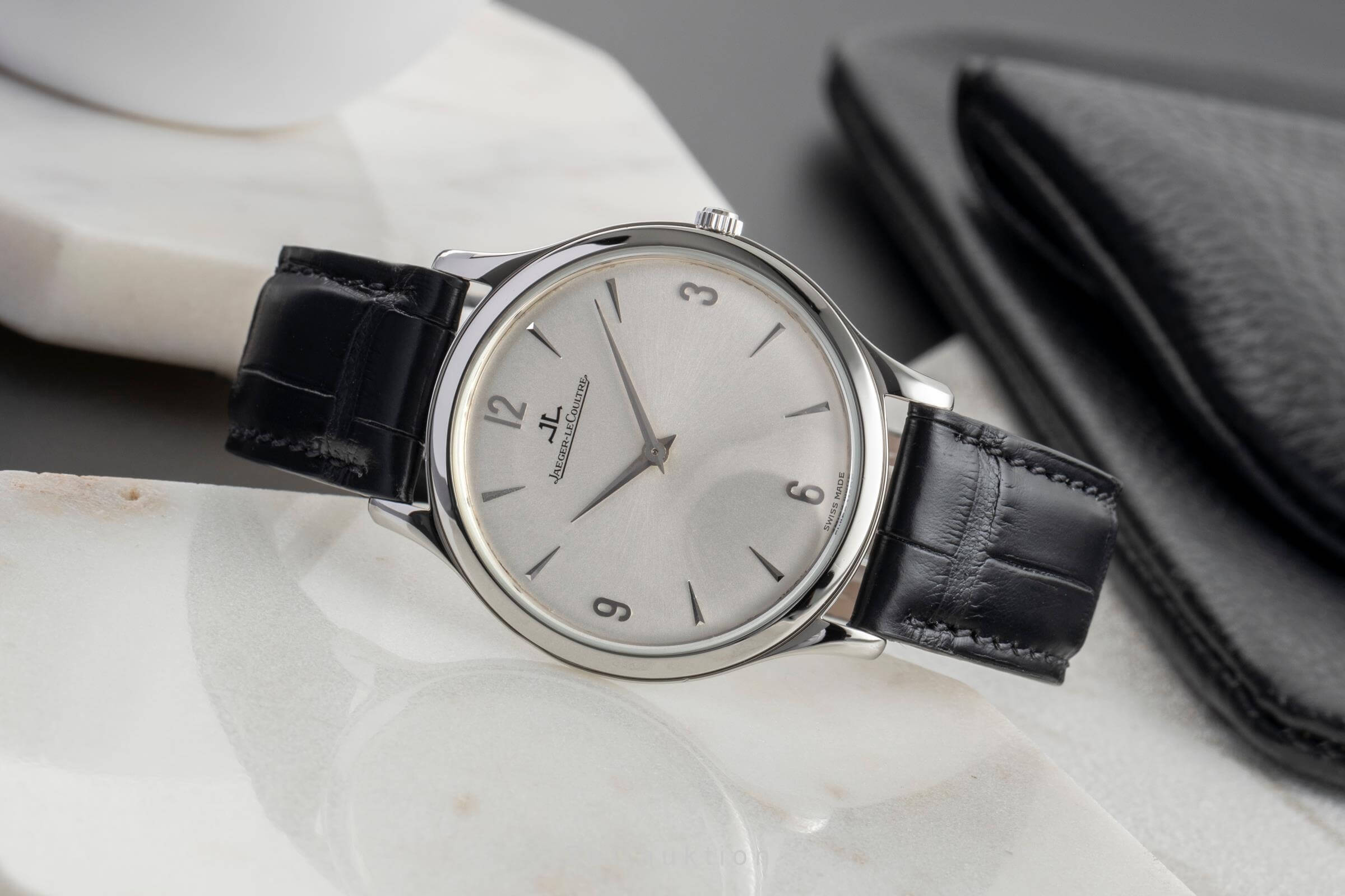 Jaeger-LeCoultre Master Ultra Thin acciaio carica manuale Kal. 849 Ref. Q1458520  , 145.8.79  | Zeitauktion