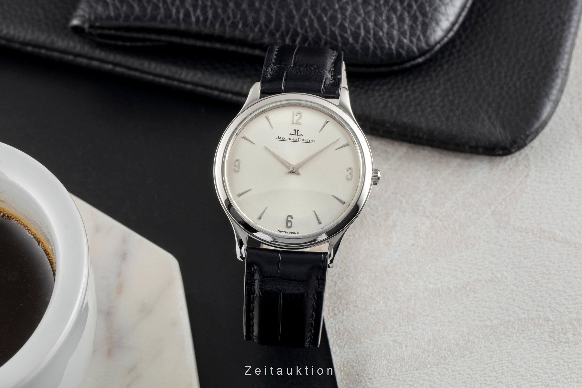 Jaeger-LeCoultre Master Ultra Thin acciaio carica manuale Kal. 849 Ref. Q1458520  , 145.8.79  | Zeitauktion