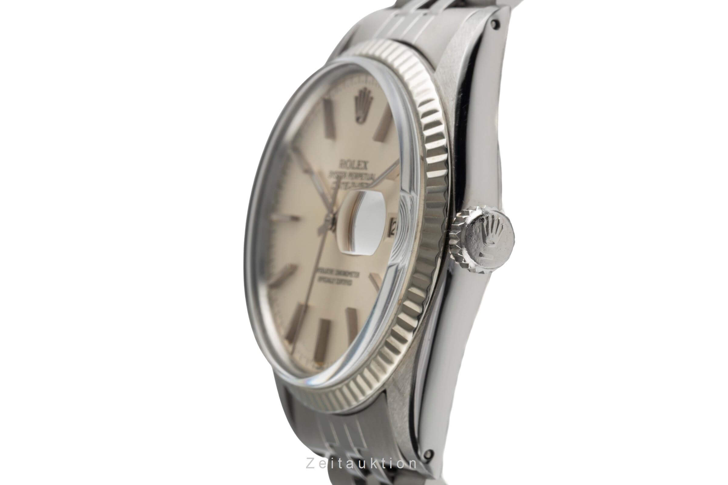Rolex Datejust Stahl / Weissgold Automatik Kal. 3035 Ref. 16014  | Zeitauktion
