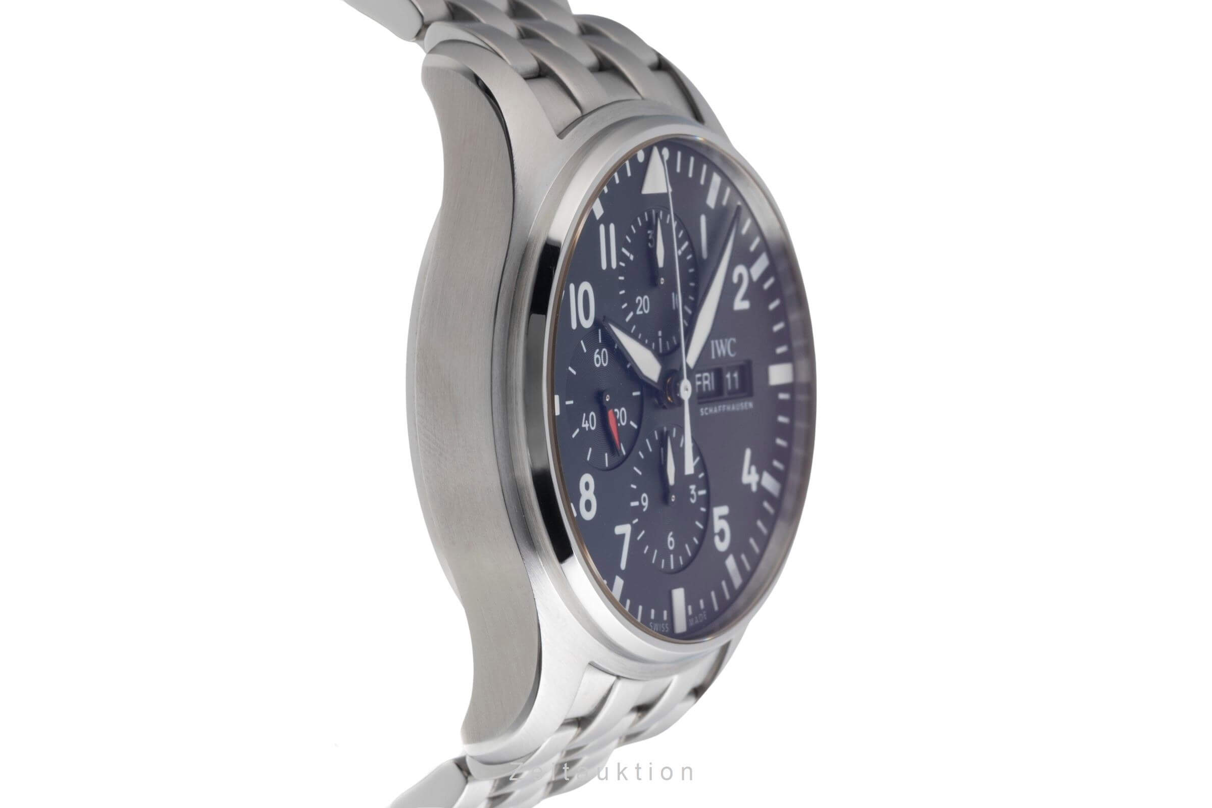 IWC Fliegerchronograph cronografo acciaio automatismo Kal. C.79320 Ref. IW377710  | Zeitauktion
