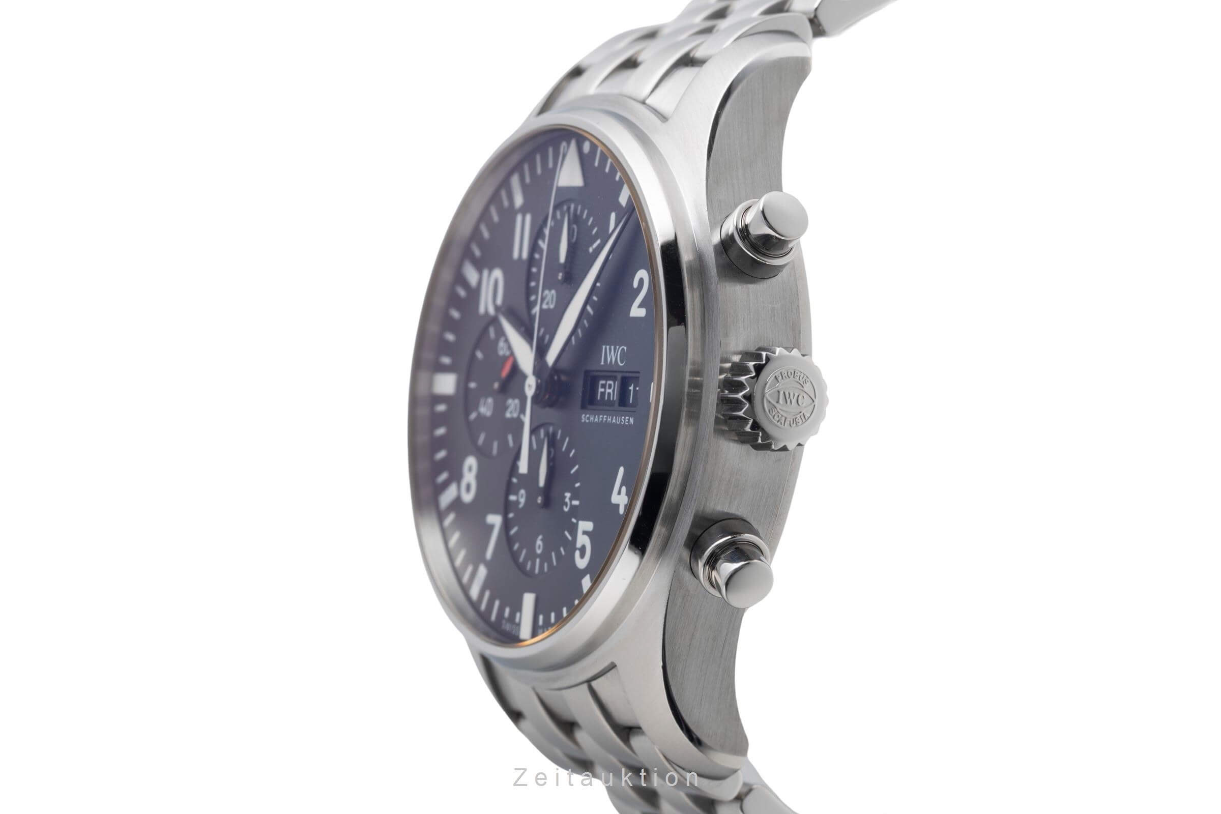 IWC Fliegerchronograph cronografo acciaio automatismo Kal. C.79320 Ref. IW377710  | Zeitauktion