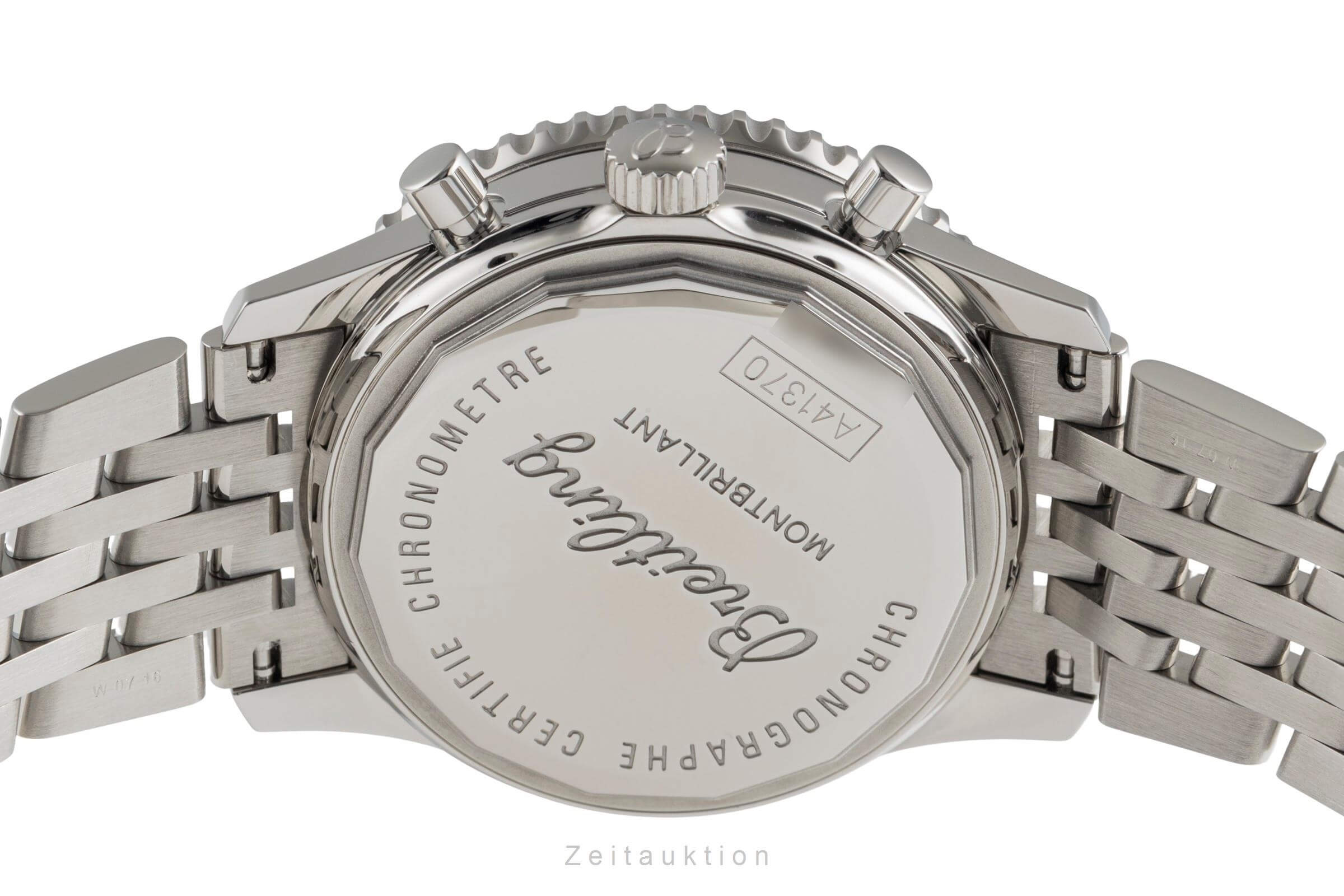 Breitling Montbrillant cronografo acciaio automatismo Kal. B41 Ref. A4137012/G789  | Zeitauktion