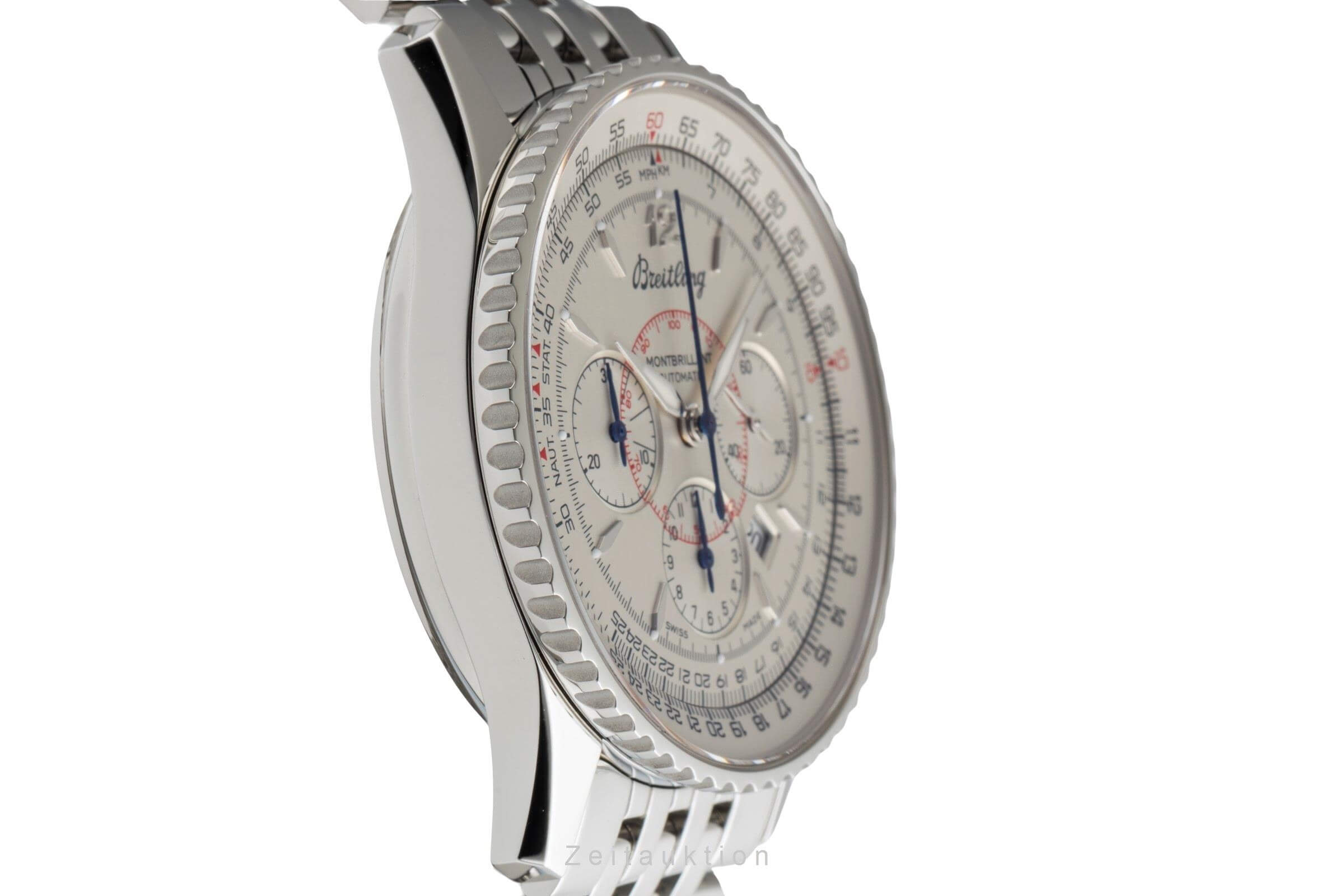 Breitling Montbrillant cronografo acciaio automatismo Kal. B41 Ref. A4137012/G789  | Zeitauktion
