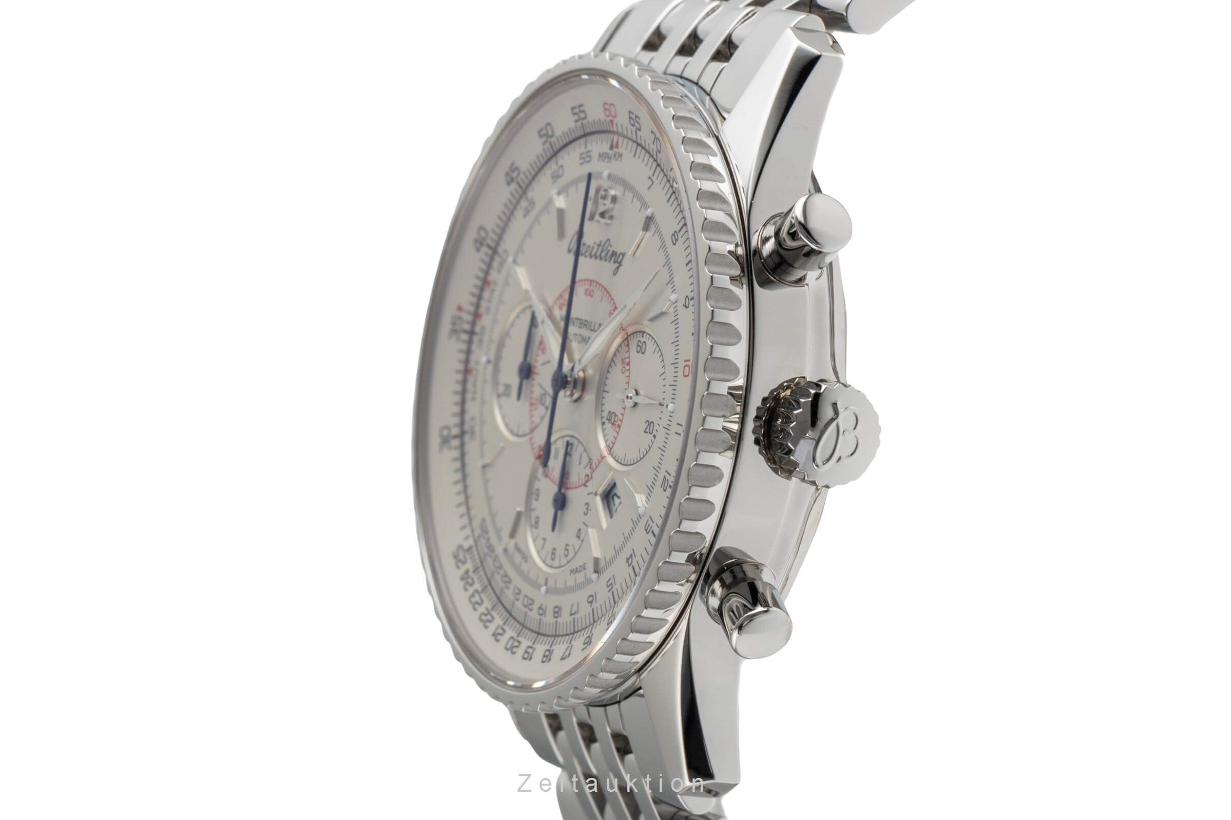 Breitling Montbrillant cronografo acciaio automatismo Kal. B41 Ref. A4137012/G789  | Zeitauktion