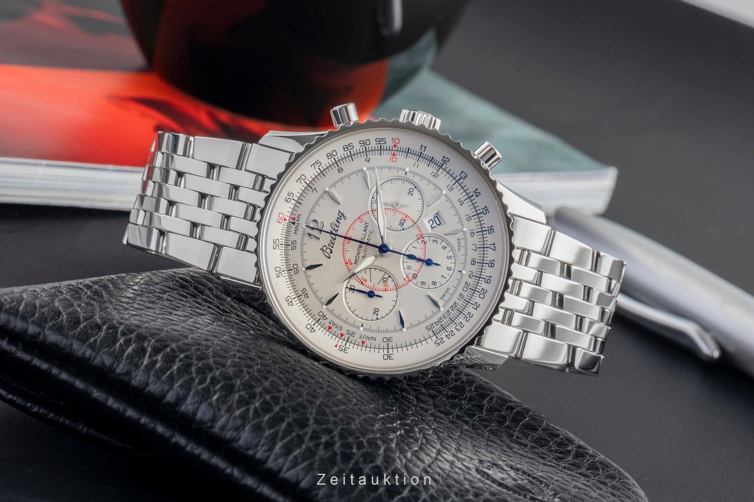 Breitling Montbrillant cronografo acciaio automatismo Kal. B41 Ref. A4137012/G789  | Zeitauktion