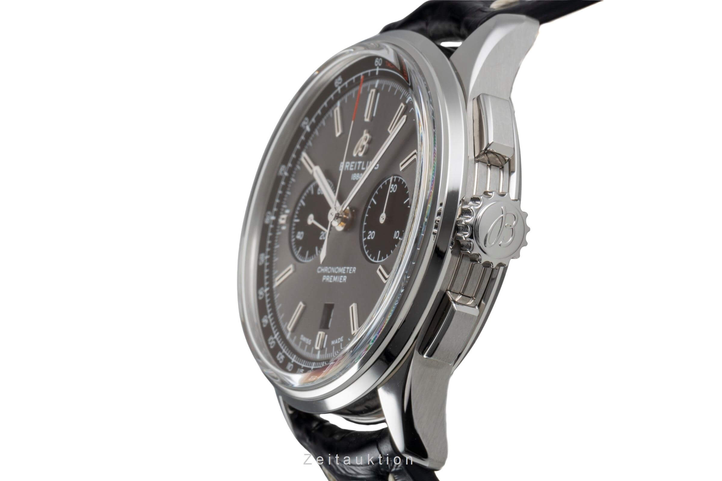 Breitling Premier cronografo acciaio automatismo Kal. B01 Ref. AB0118  | Zeitauktion